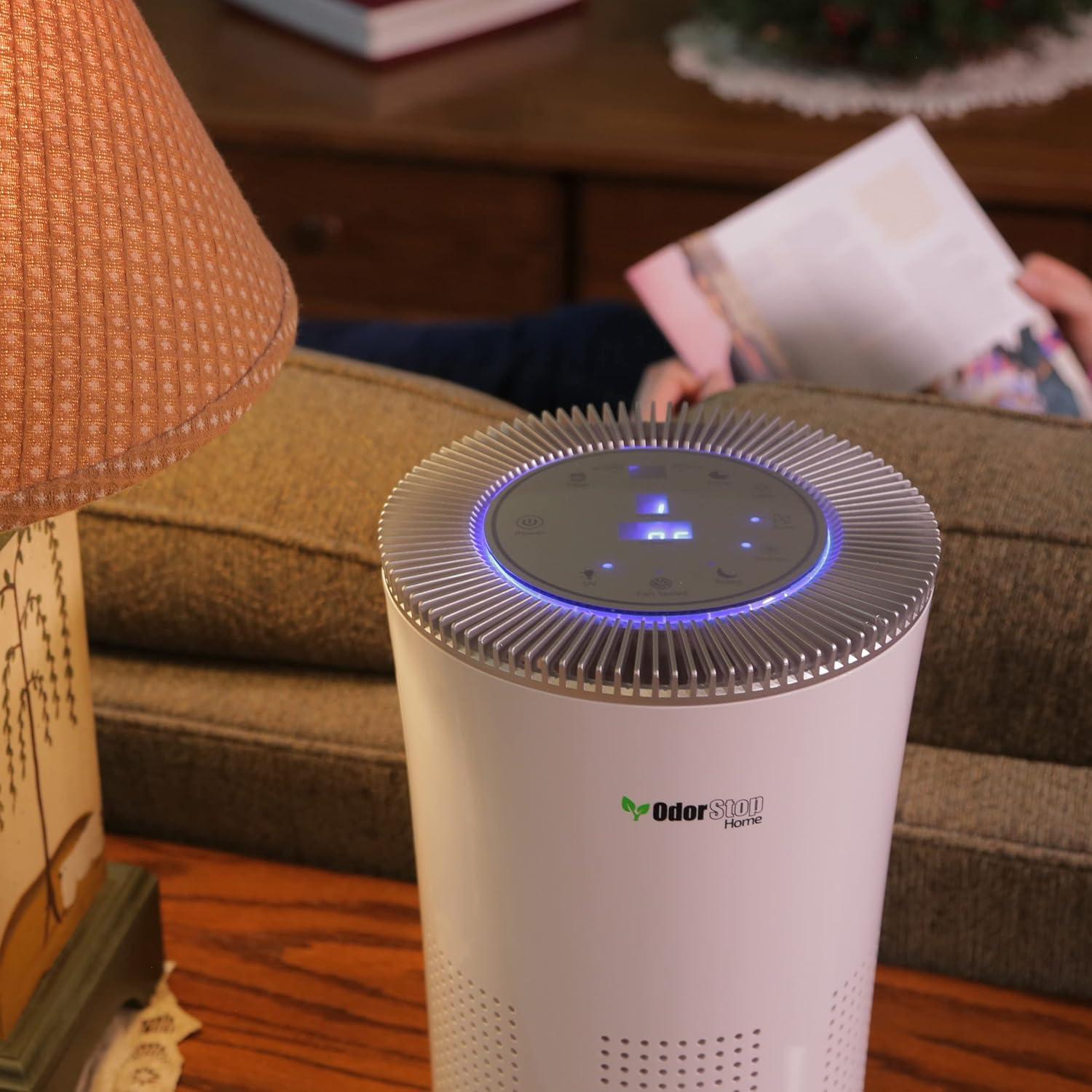 OdorStop OdorStop Tabletop Air Purifier for 1000 Cubic Feet