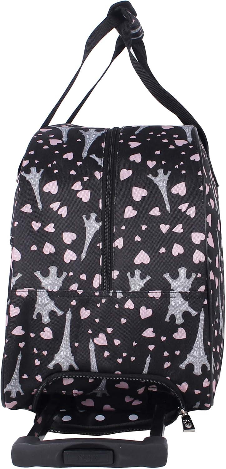 Betsey Johnson Wheeled Weekender Bag