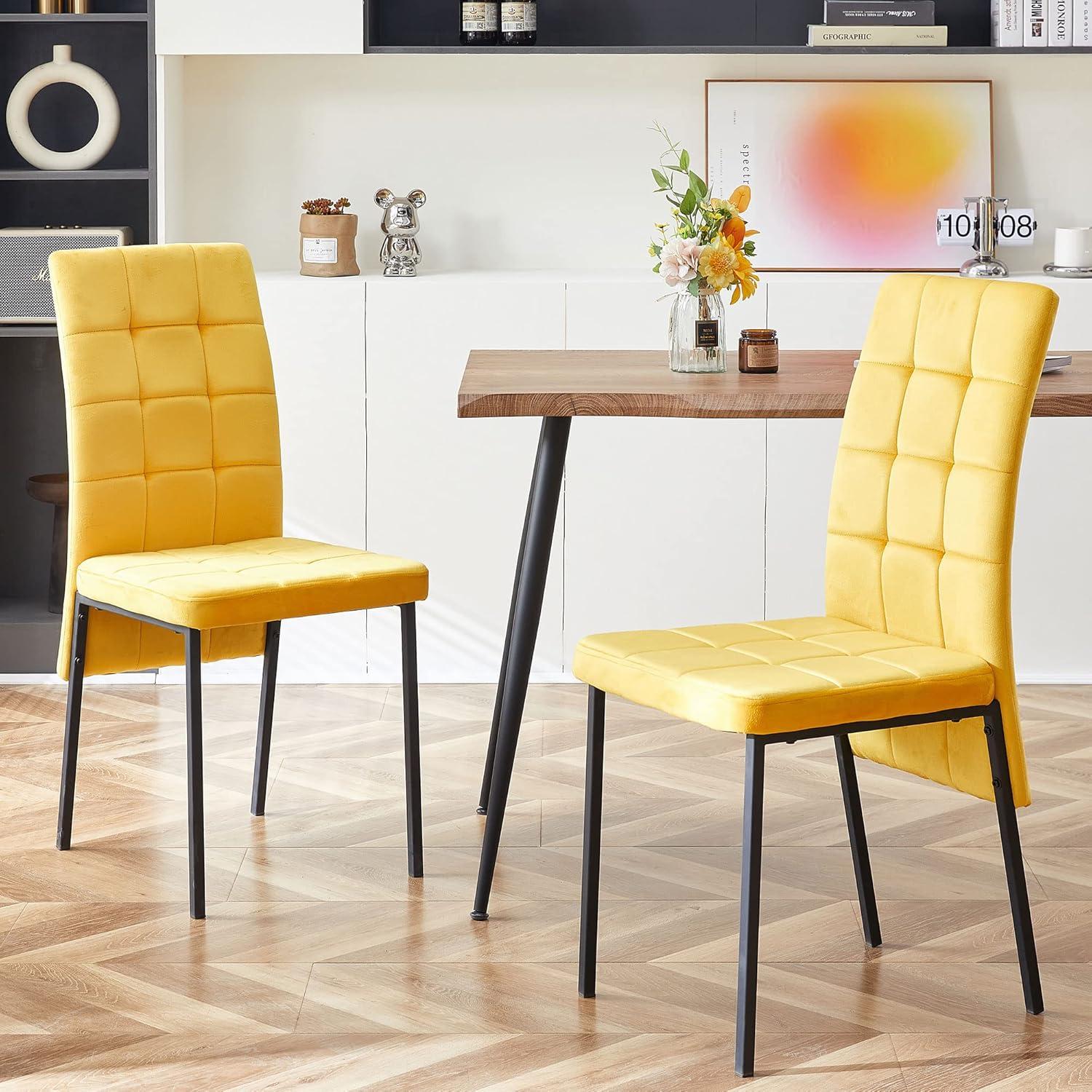 Brooklyn Velvet High Back Side Chair