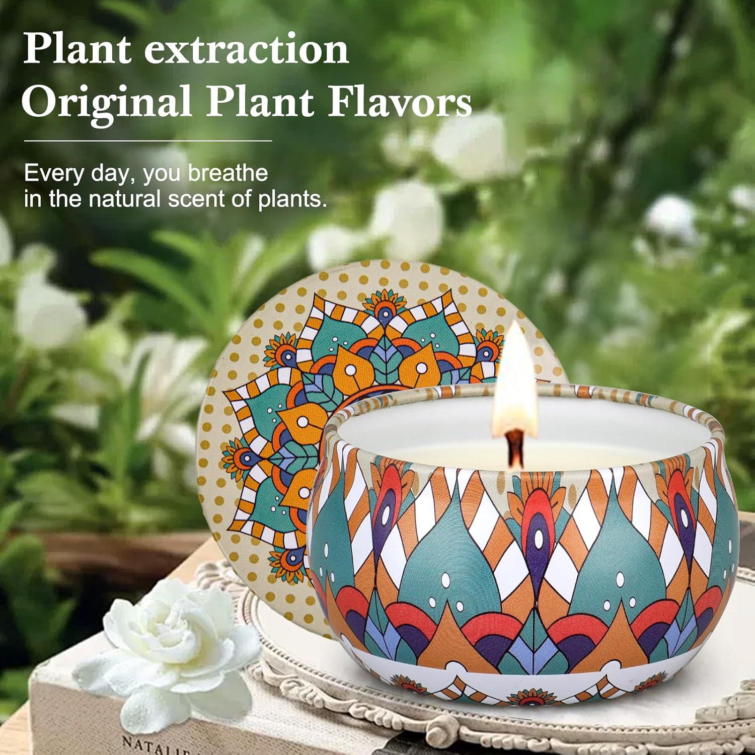 Scented Candles Gift Set, 12 Pack Aromatherapy Candles for Women, Candles for Home Scented, 300H Long Burning, Soy Wax Candle Set, Gifts for Mom Women SPA Birthday Anniversary Stocking Stuffers