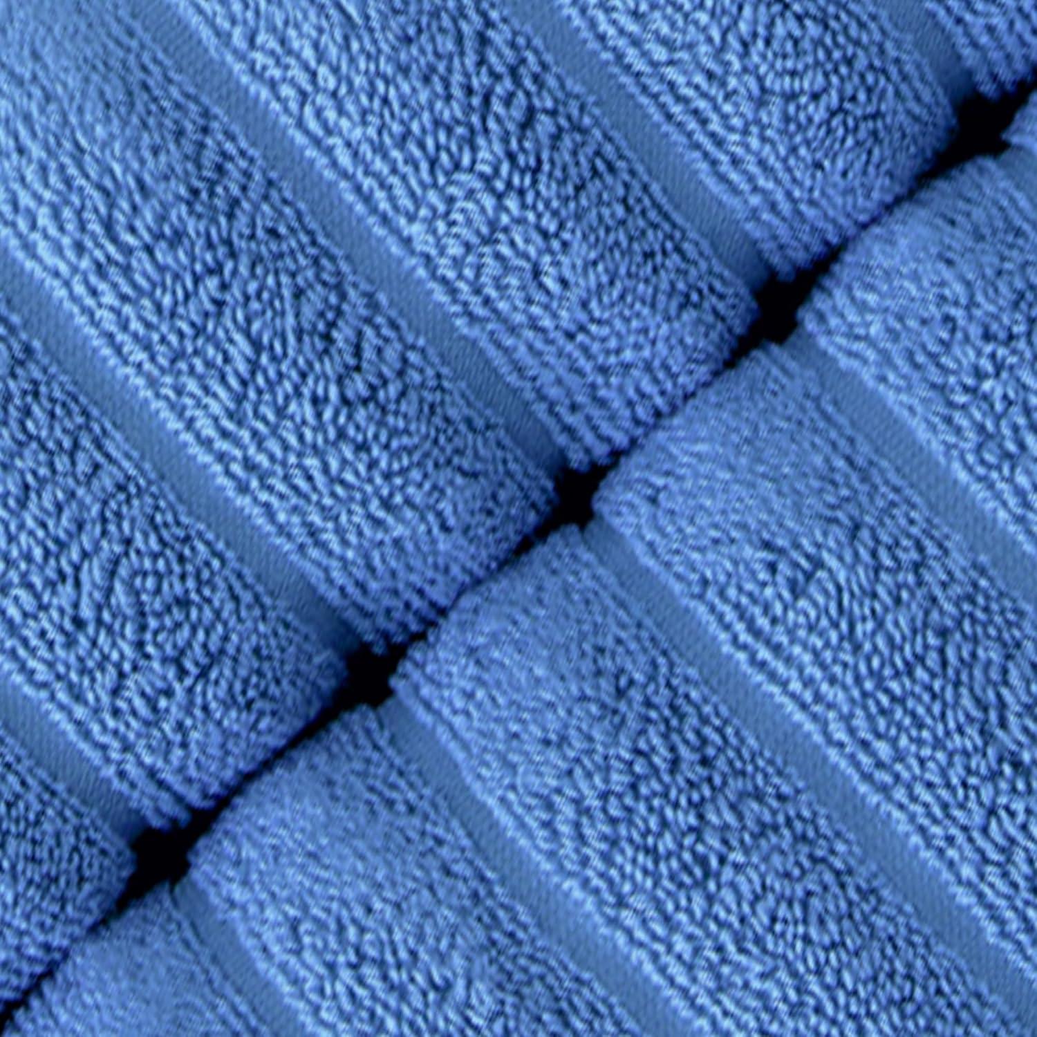 Classic Turkish Towels CTT Premium 2 Pack Bath Towels Set, Made with 100% Turkish Cotton, Spa & Hotel, Quick Drying Towels, Absorbent & Comfy | 27"x54" (Blue)