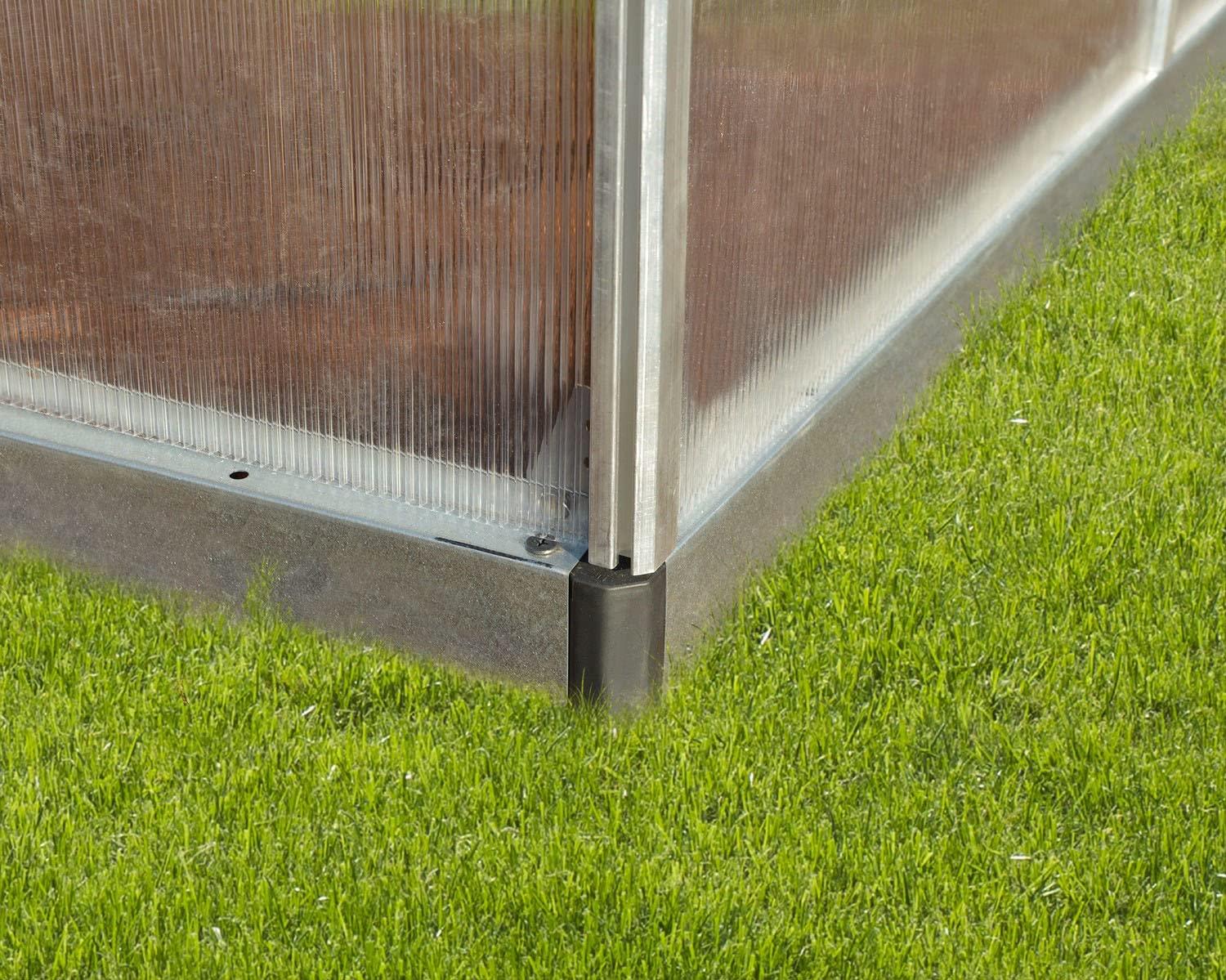 Canopia Palram - Canopia Bella 8' x 12' Greenhouse - Silver