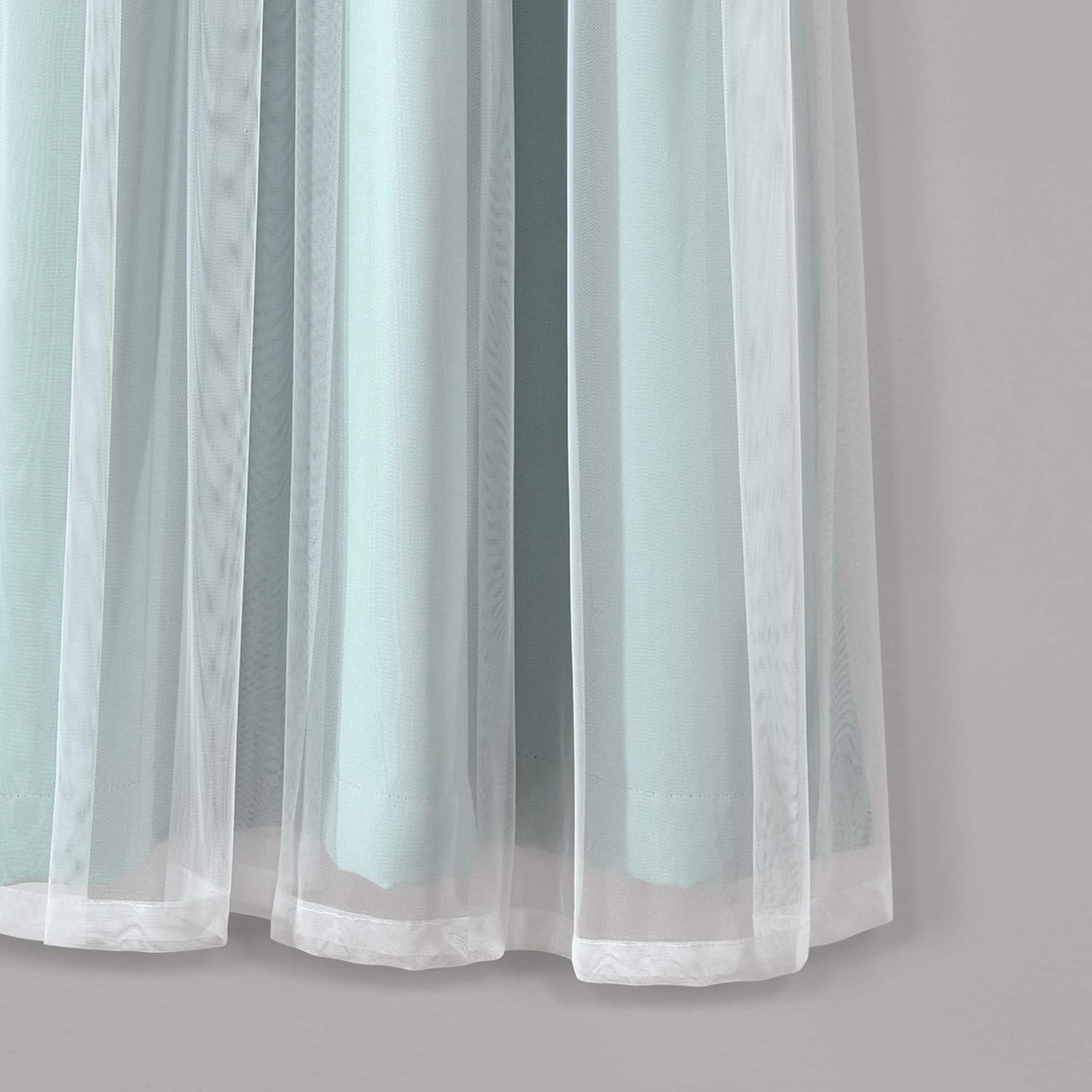 Lush Decor Polyester Blackout Curtain Pair (Set of 2)