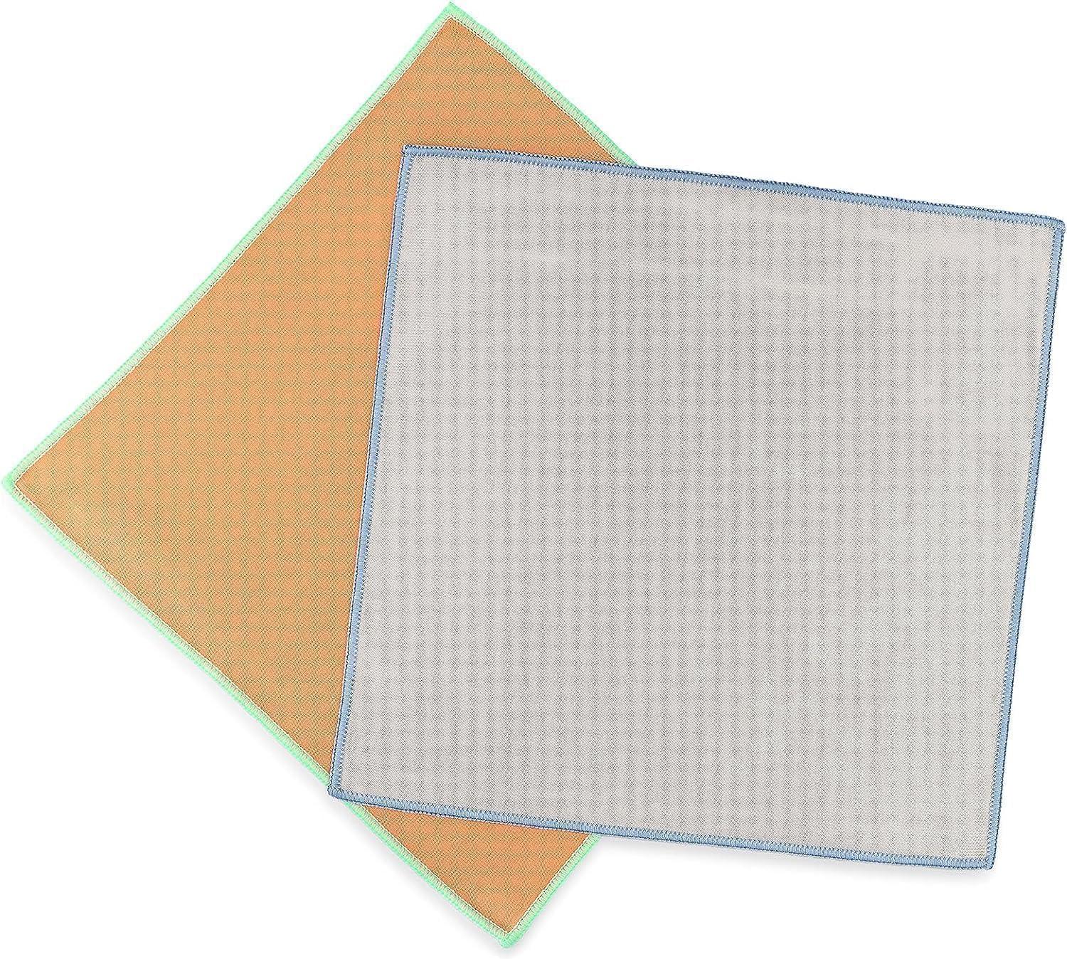 Recycled Microfiber Cleaning Cloths Set for Glass and Electronics