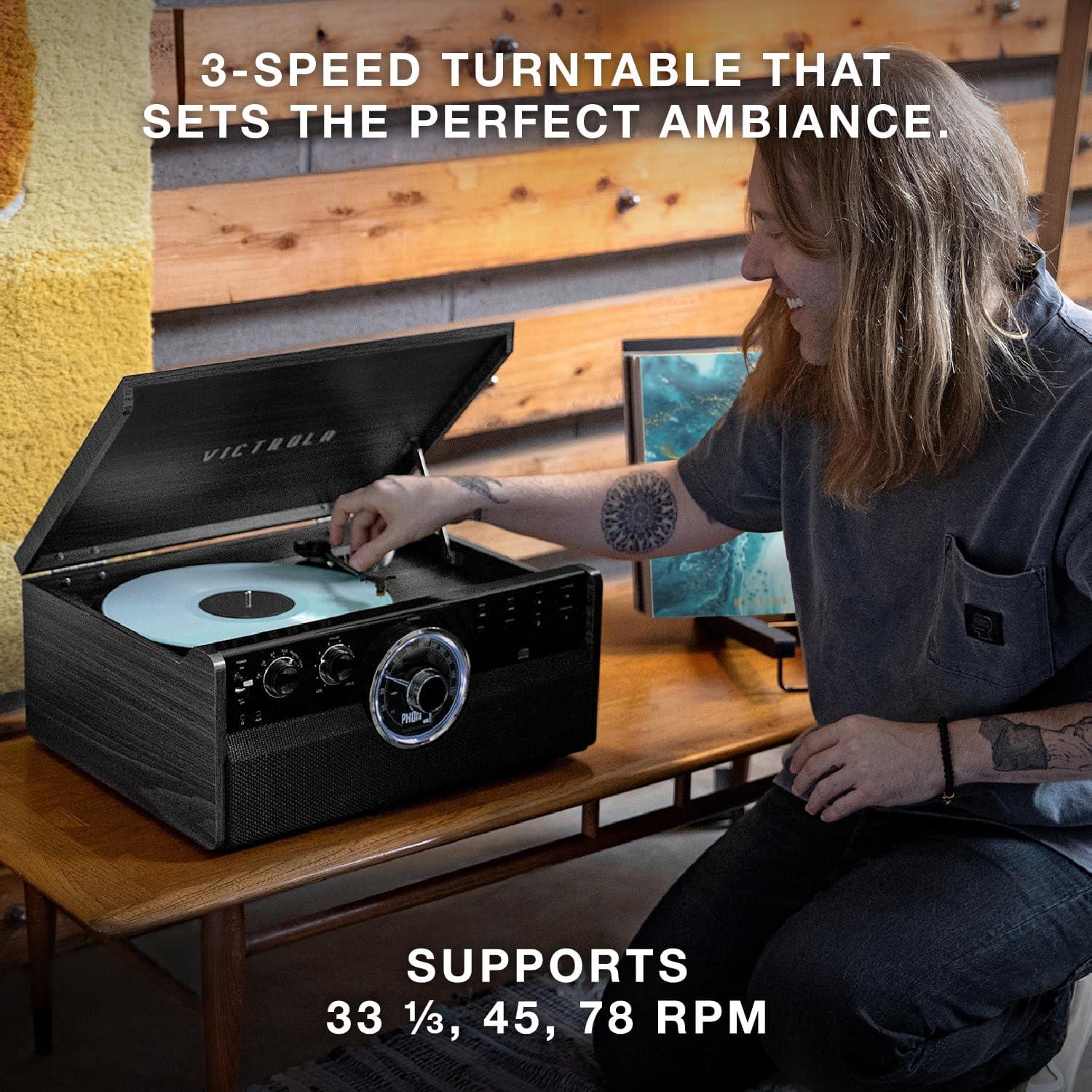 Victrola Weather Station with Bluetooth