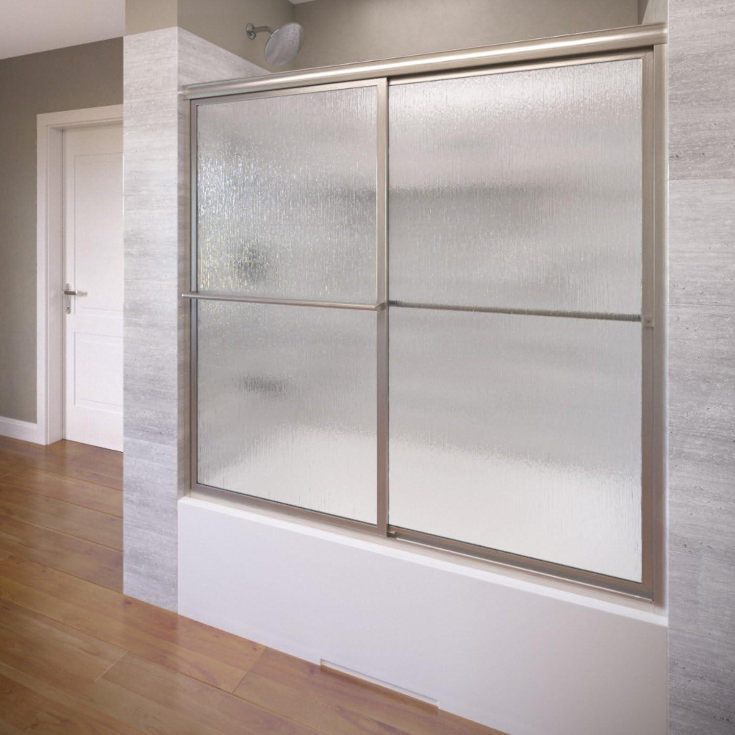 Deluxe 56"W x 58.5" H Framed Tub Door
