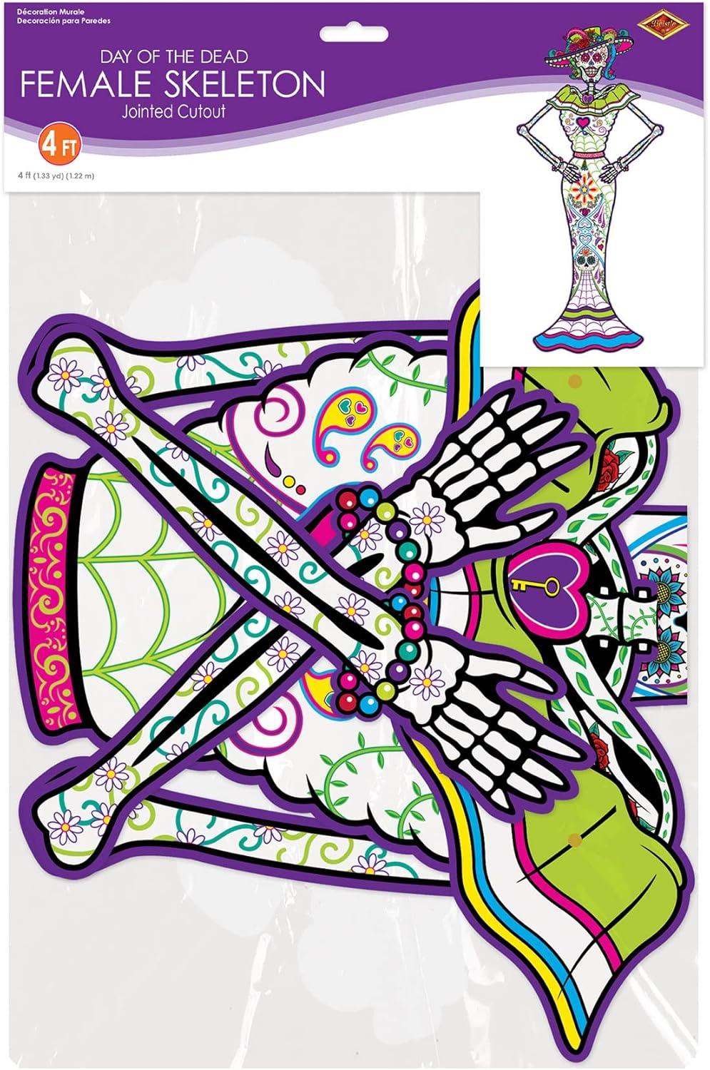 The Beistle Company Paper Day Of The Dead Photo Props