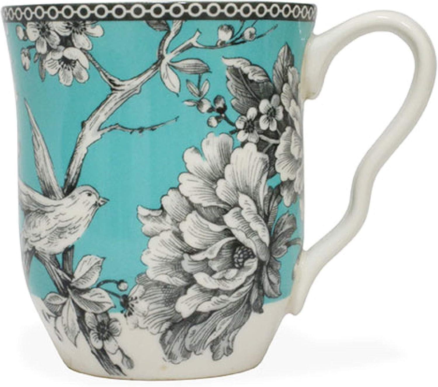 222 Fifth 222 Fifth Adelaide 16-Piece Porcelain Floral Dinnerware Set - Service For 4