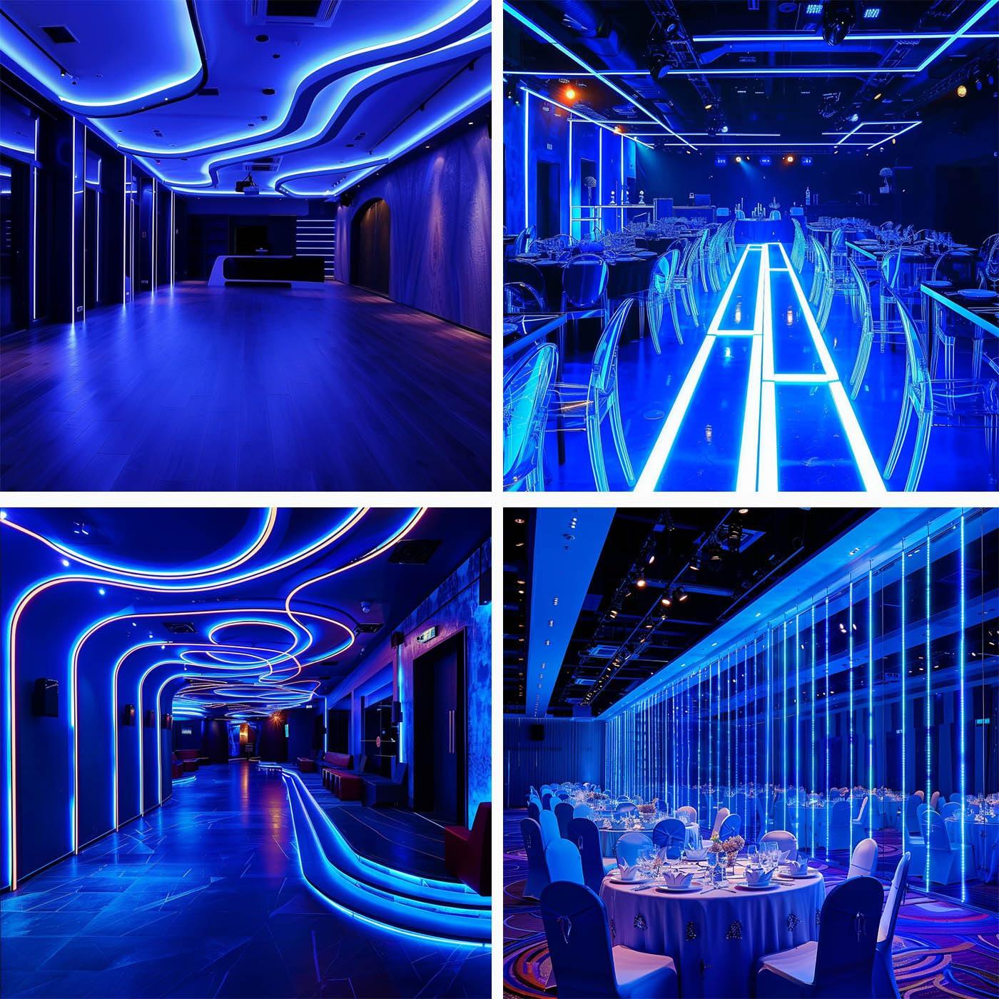 12V COB LED Strip Light Daylight White 5000K Waterproof IP65 480LEDs/M Super Bright 4000Lm CRI>90 16.4ft/5M Dotless High Density Cuttable Flexible for Cabinet Home DIY Lighting Projects