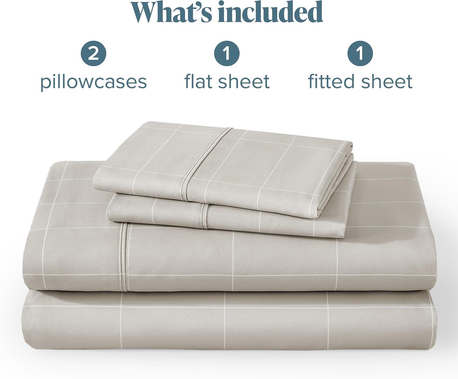 Bare Home Sheet Set - Luxury 1800 Ultra-Soft Microfiber Bed Sheets - Double Brushed - Deep Pockets - Easy Fit