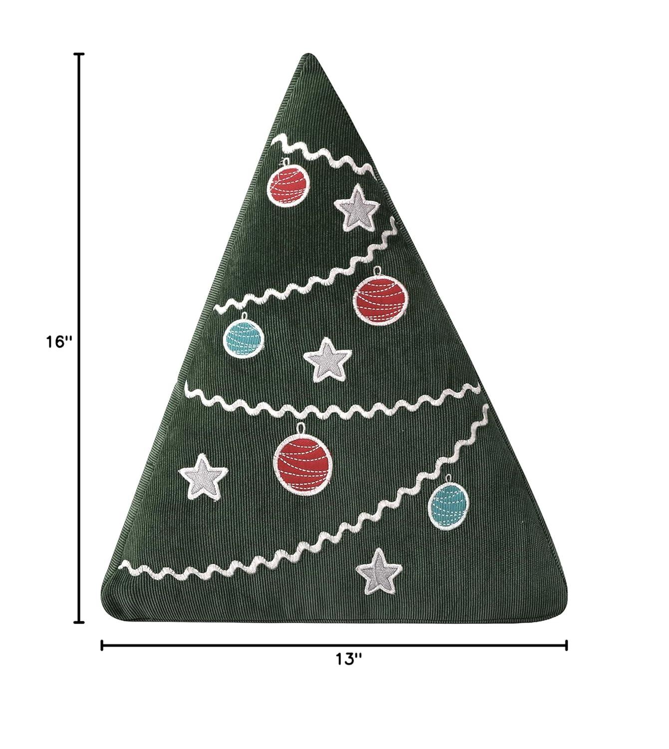 Santa Claus Lane - Christmas Tree Decorative Pillow - Levtex Home
