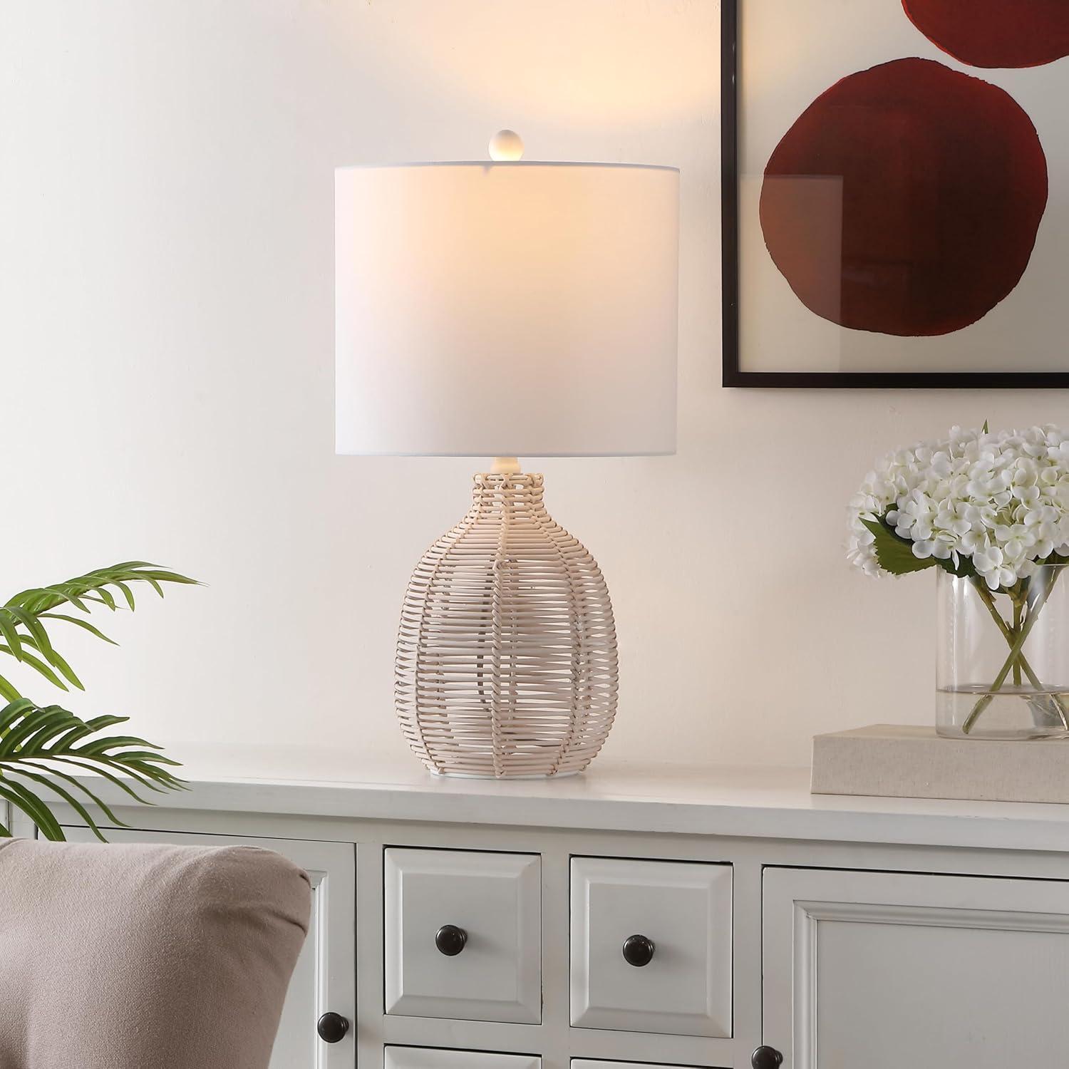 Oroya Table Lamp - 23 Inch Height - TBL4473 - Off White - Safavieh