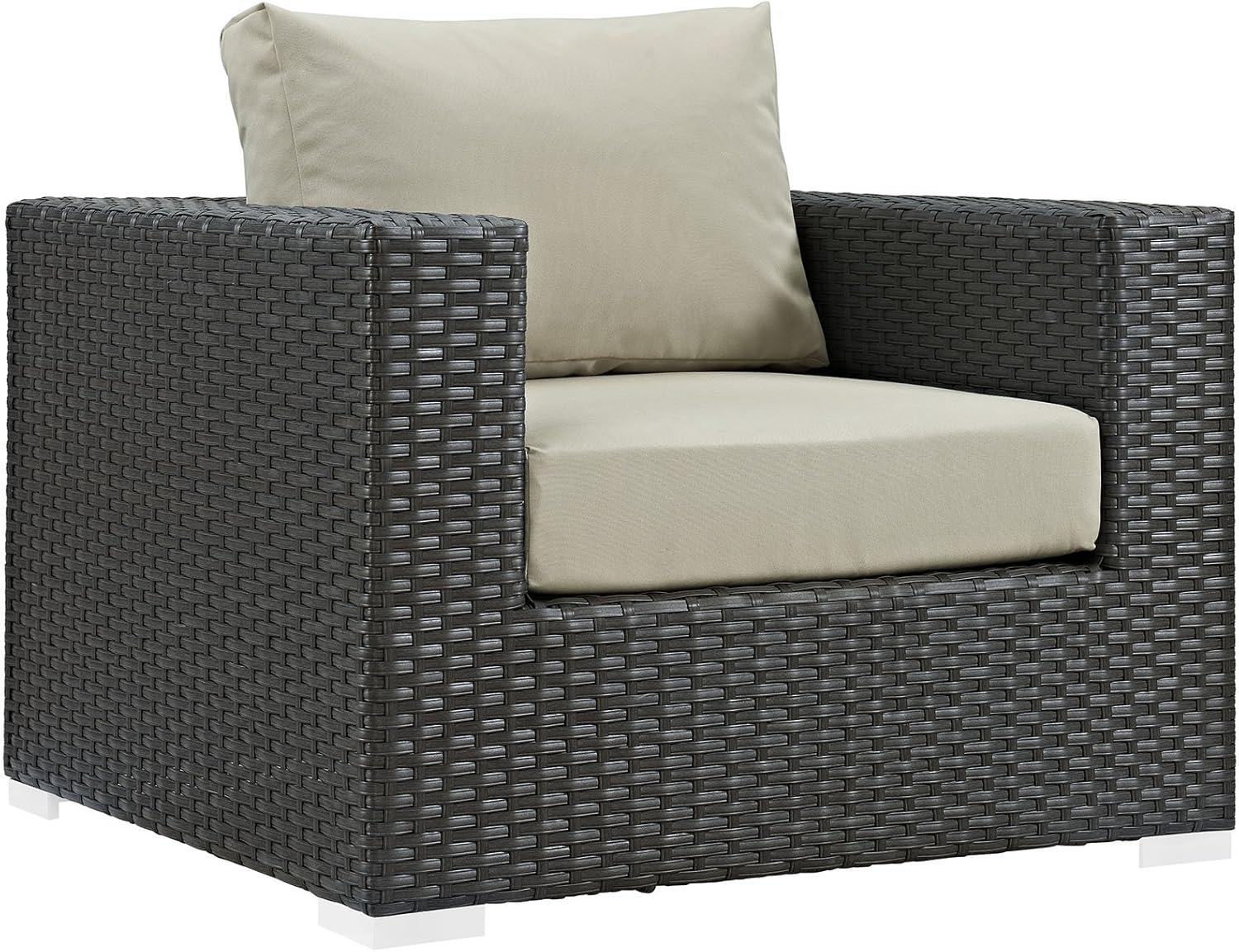 Modway Stopover Outdoor Patio Sunbrella Armchair