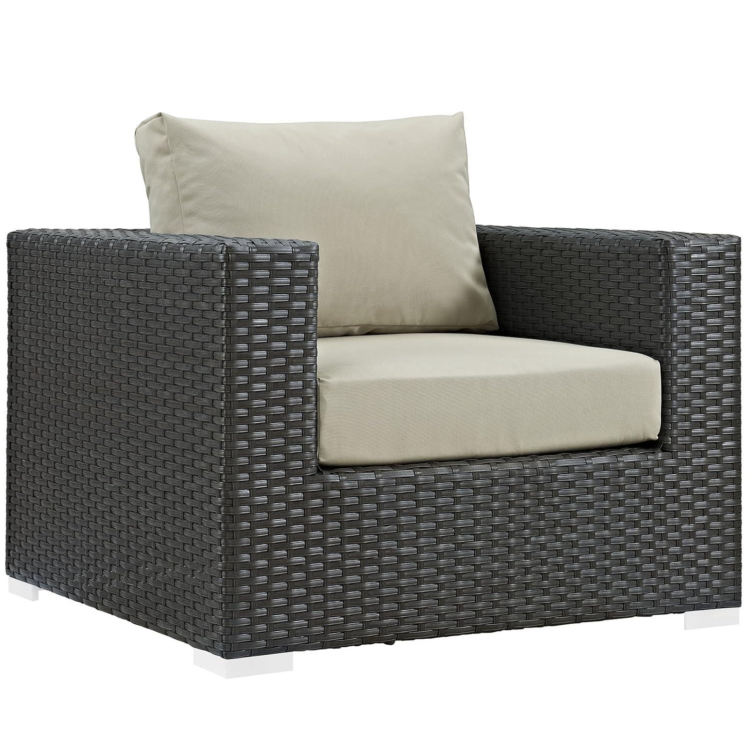 Modway Stopover Outdoor Patio Sunbrella Armchair