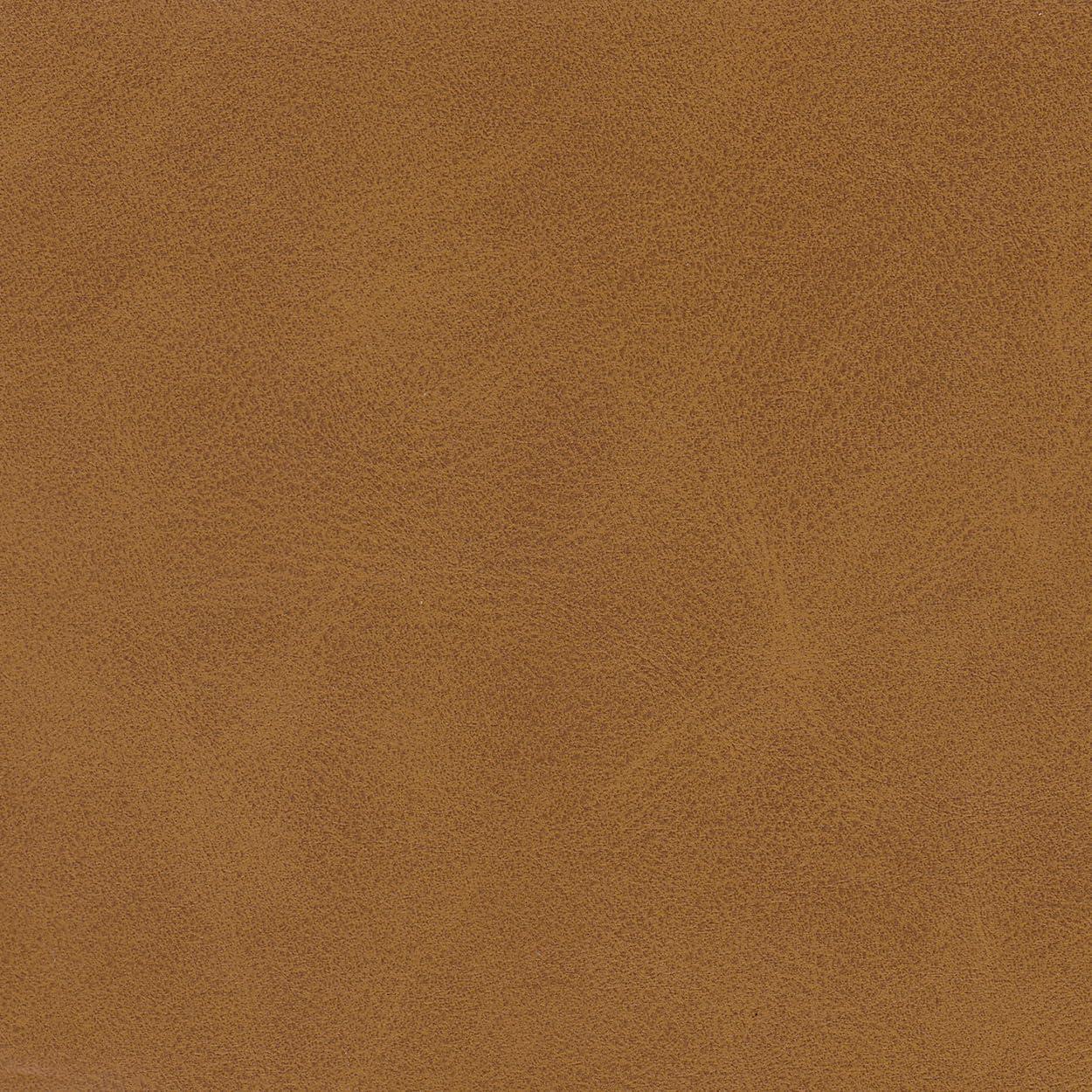 24" Open Back Metal Counter Height Barstool Faux Leather Carmel - HomePop: Kitchen Island Seating, Industrial Style