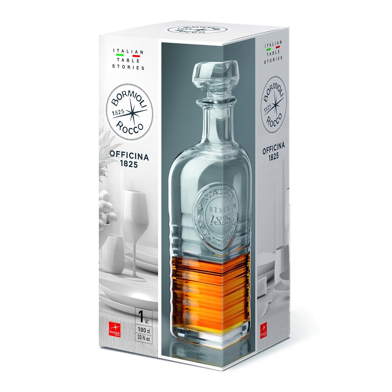 Bormioli Rocco Officina 1825 Decanter 33.75 oz., Gift Boxed Glass