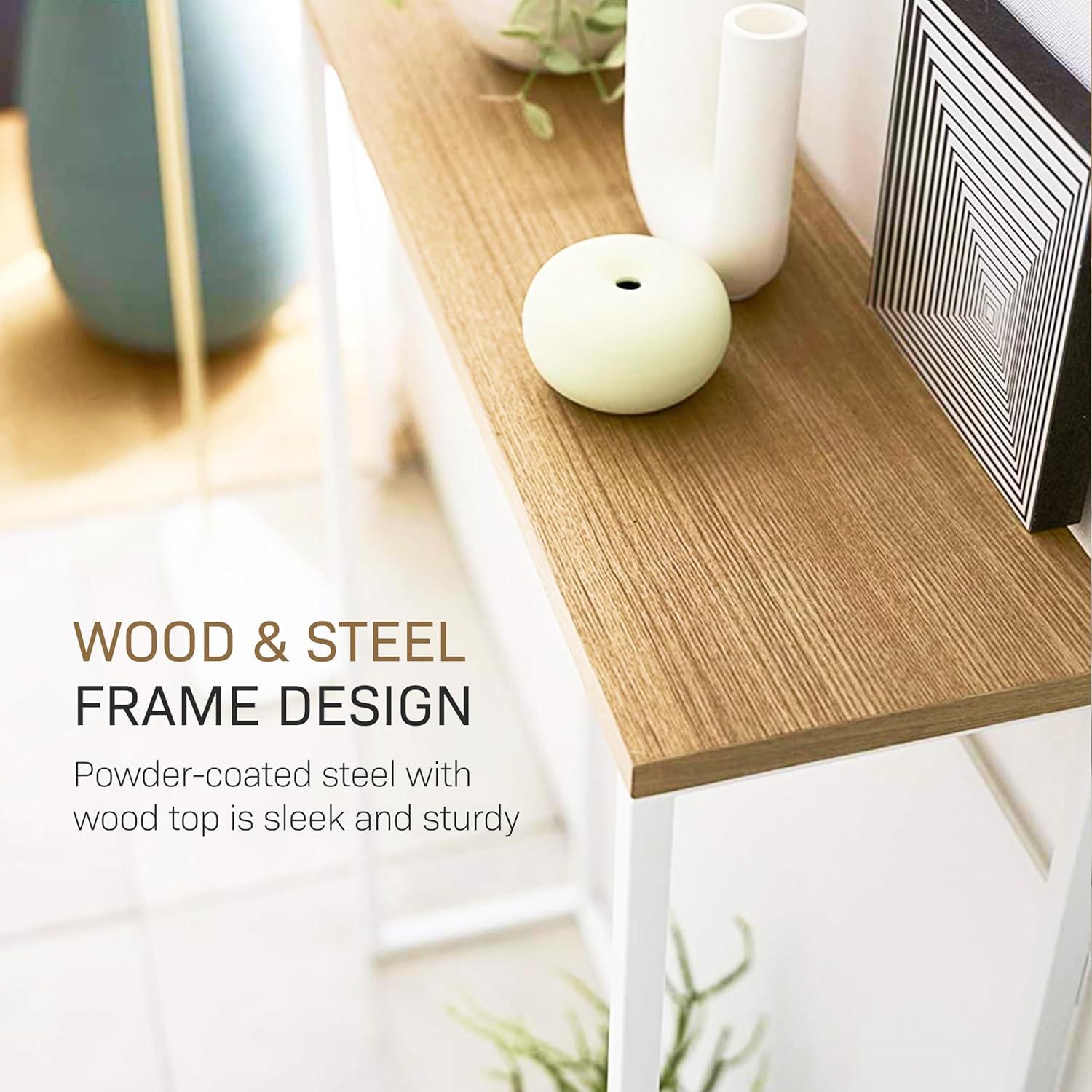 Yamazaki 24" Tower Narrow Entryway Console Table