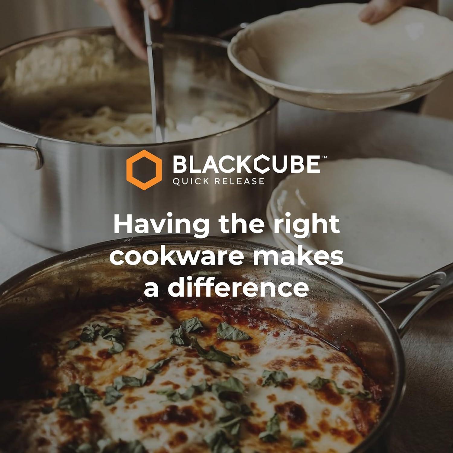 Frieling Black Cube Hybrid Quick Release Chefs Pan