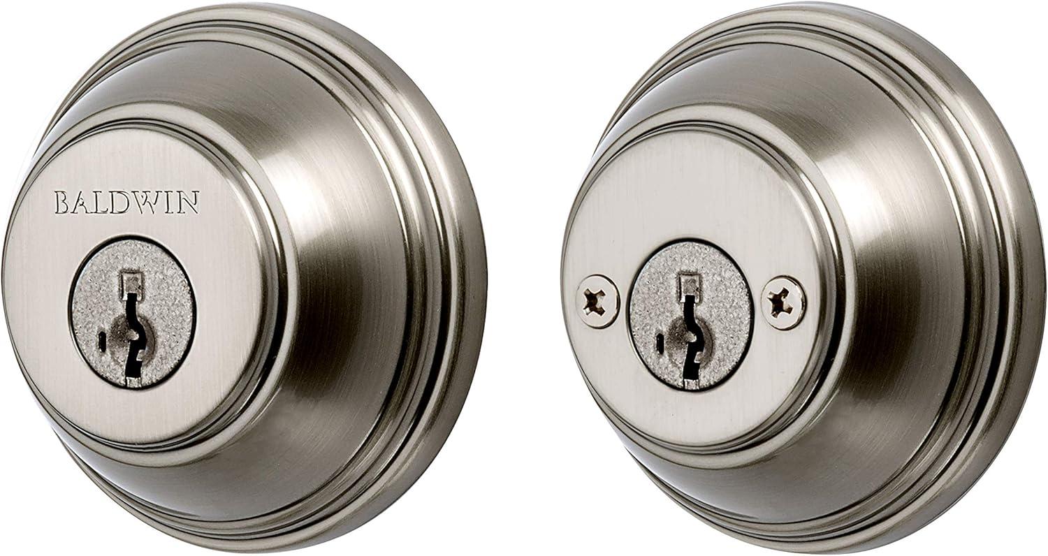 Prestige 385 Round Double Cylinder Deadbolt with SmartKey