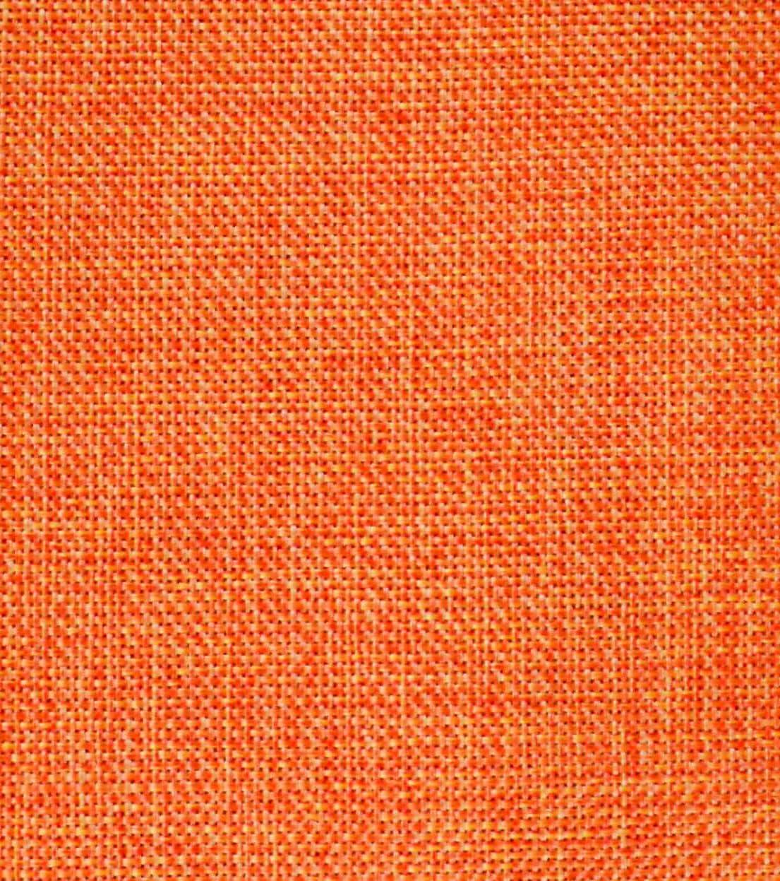 Aiking Home Woven Fine Faux Linen Throw Pillow Cover, size 14"x26", Orange