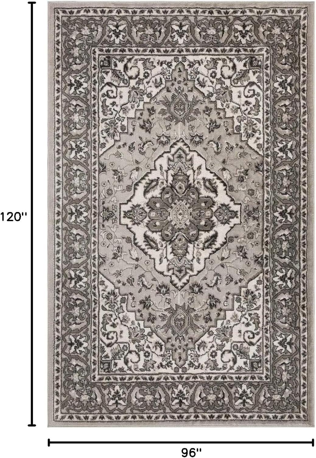 Superior Glendale Oriental Medallion Indoor Area Rug, 8'x10', Rivulet