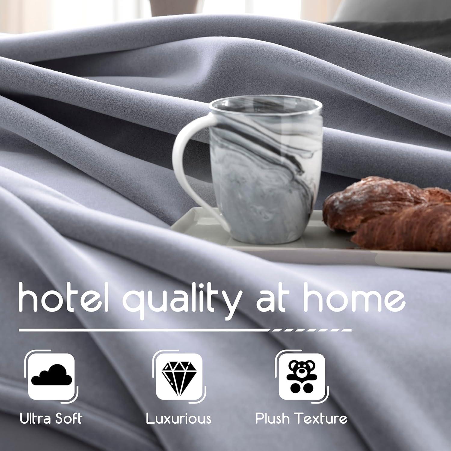 Vellux Throw Blanket, Original Blanket,  Snuggle-Ready,  Durable Machine Washable Pet Friendly, All-Season Comfort, Layering Bed Sofa Blanket, Blanket for Bed, Cozy Throw Blanket