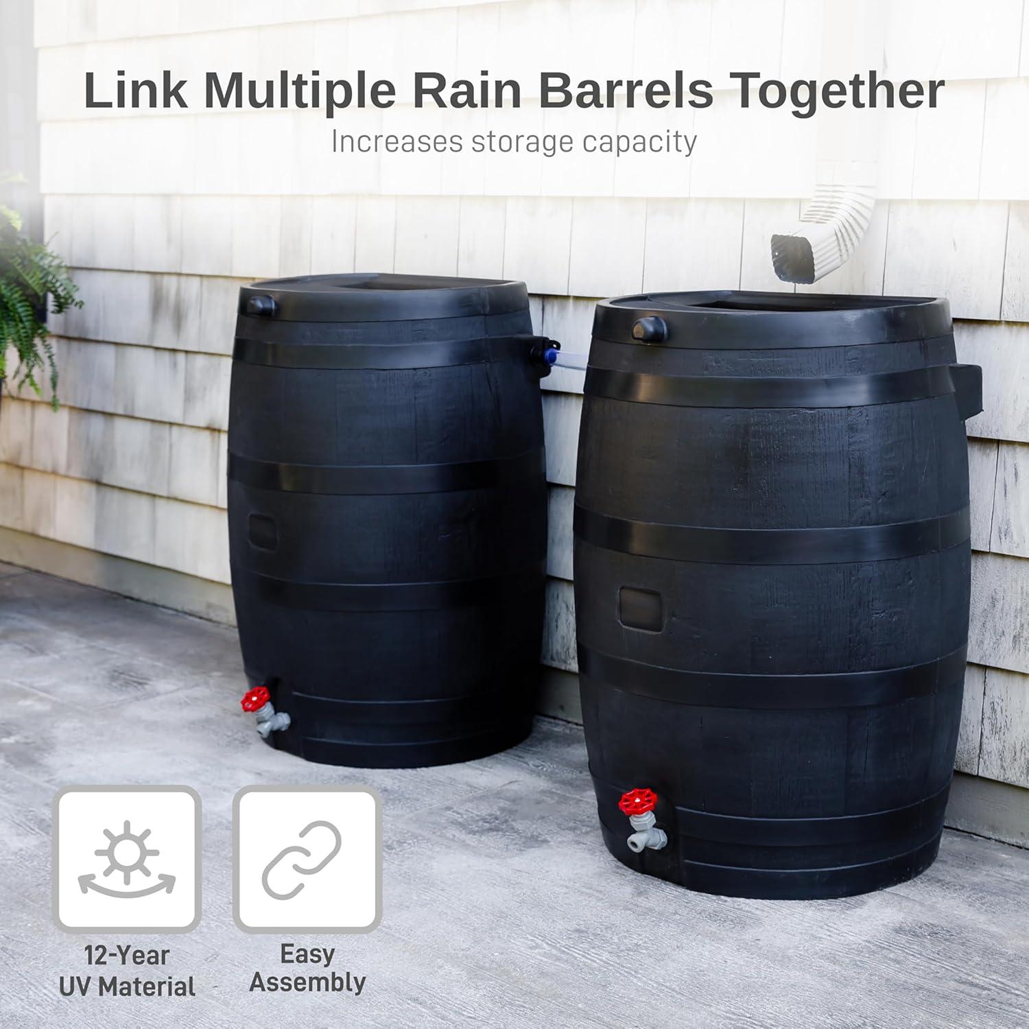 RTS Companies RTS Home Accents 50 Gallon Eco Rain Barrel