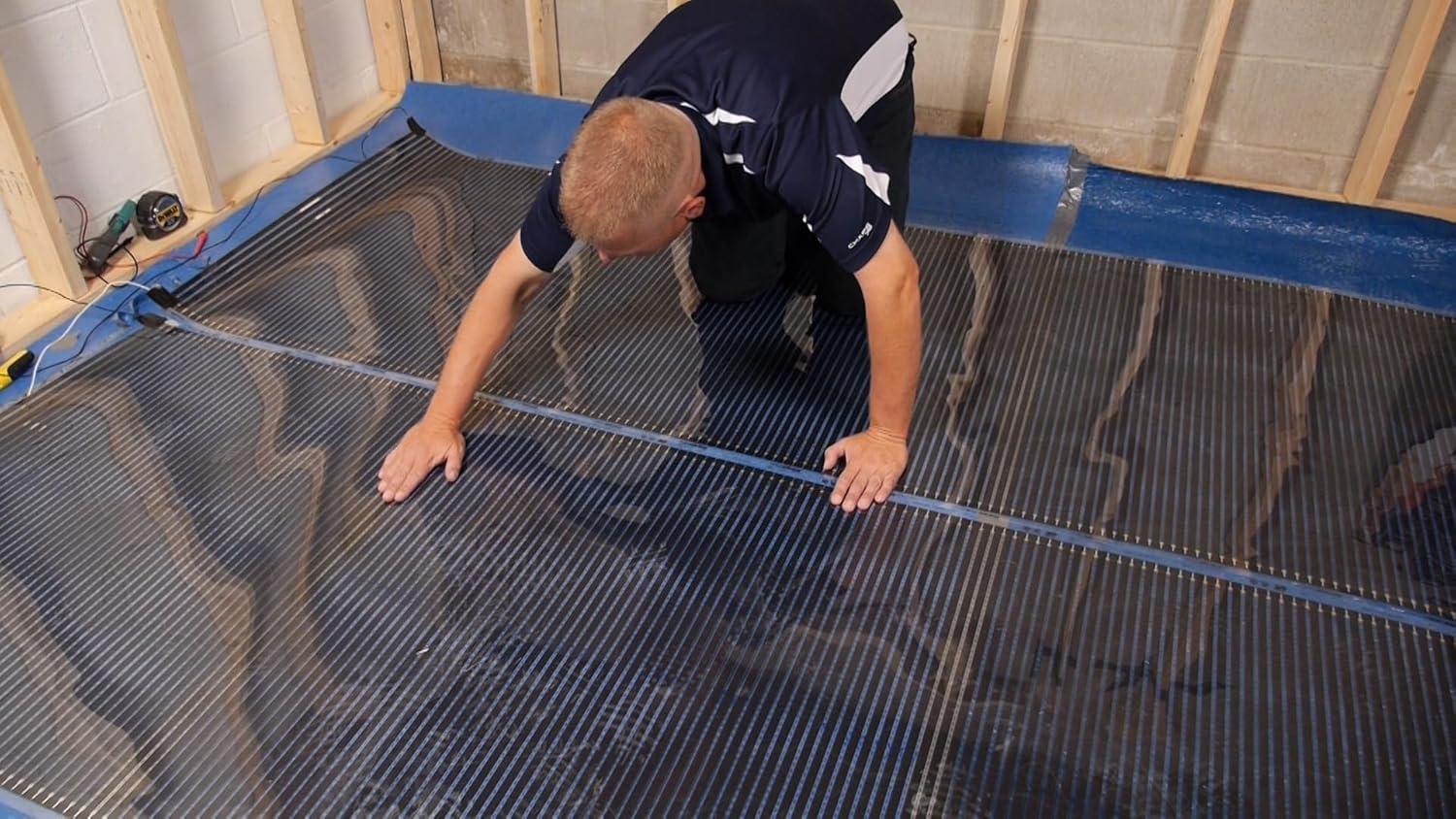 QuietWarmth 1.5 ft. x 5 ft. x 0.016 in. 120-Volt Radiant Heat Film for Floating Floors (Covers 7.5 sq. ft.)