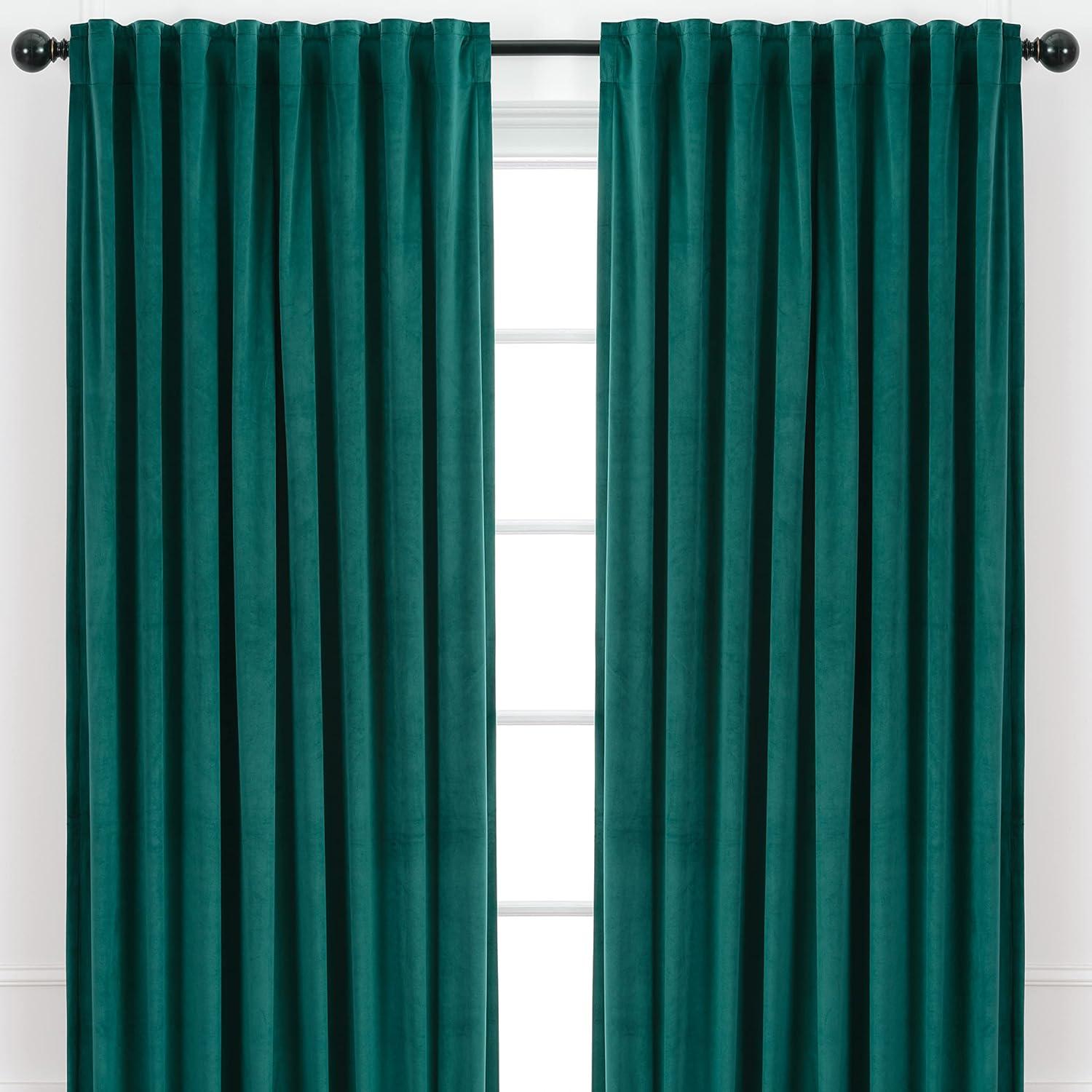 Frifoho Polyester Room Darkening Curtain Pair (Set of 2)
