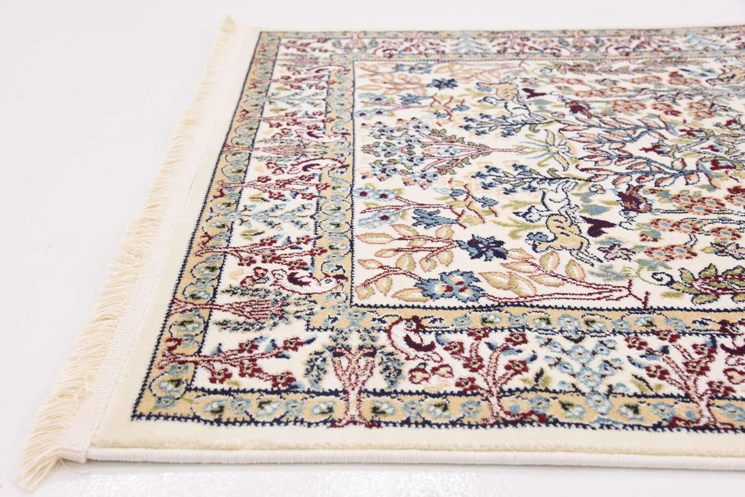 Unique Loom Bristol Narenj Vintage Floral Area Rug or Runner