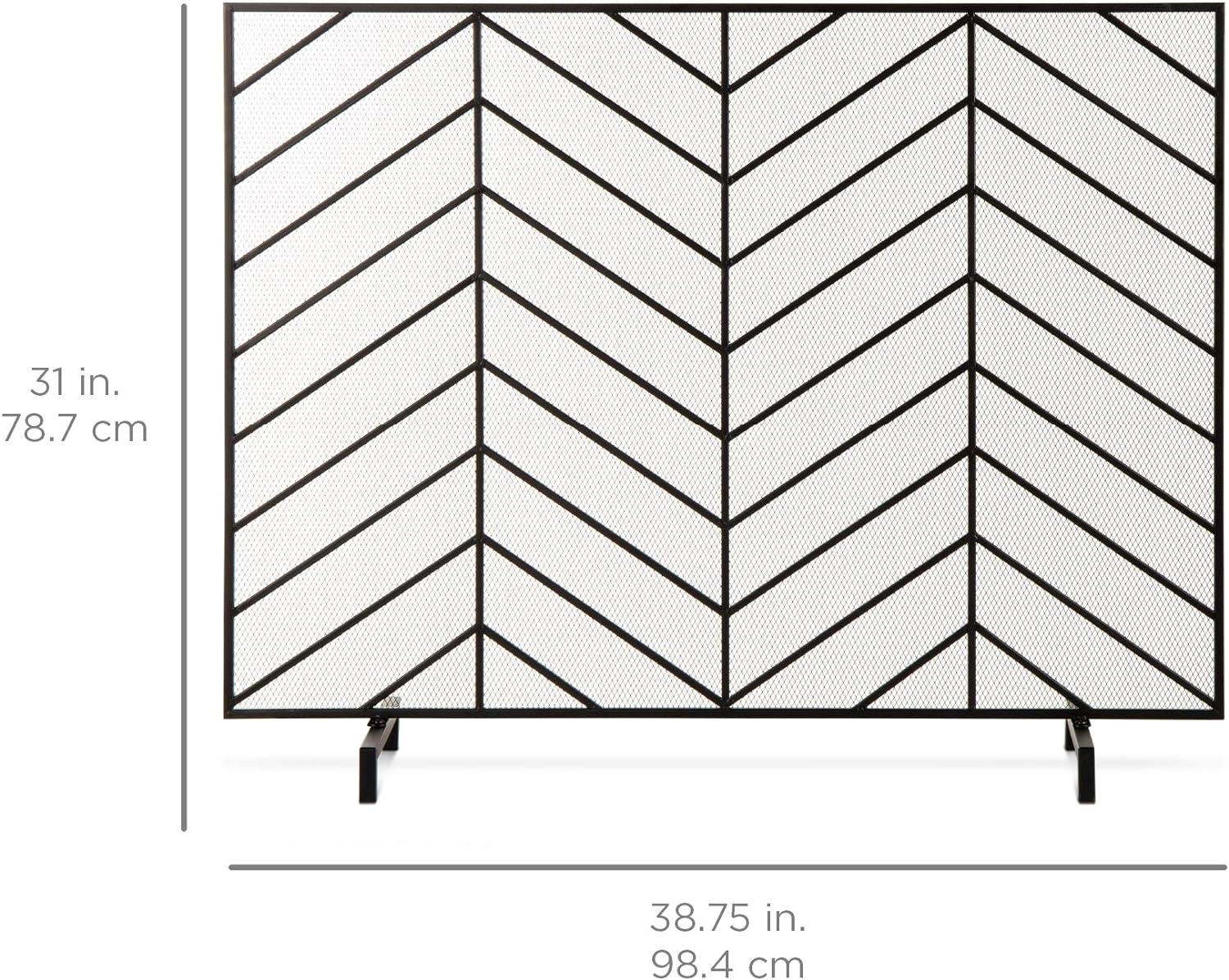 Hewish Iron Fireplace Screen