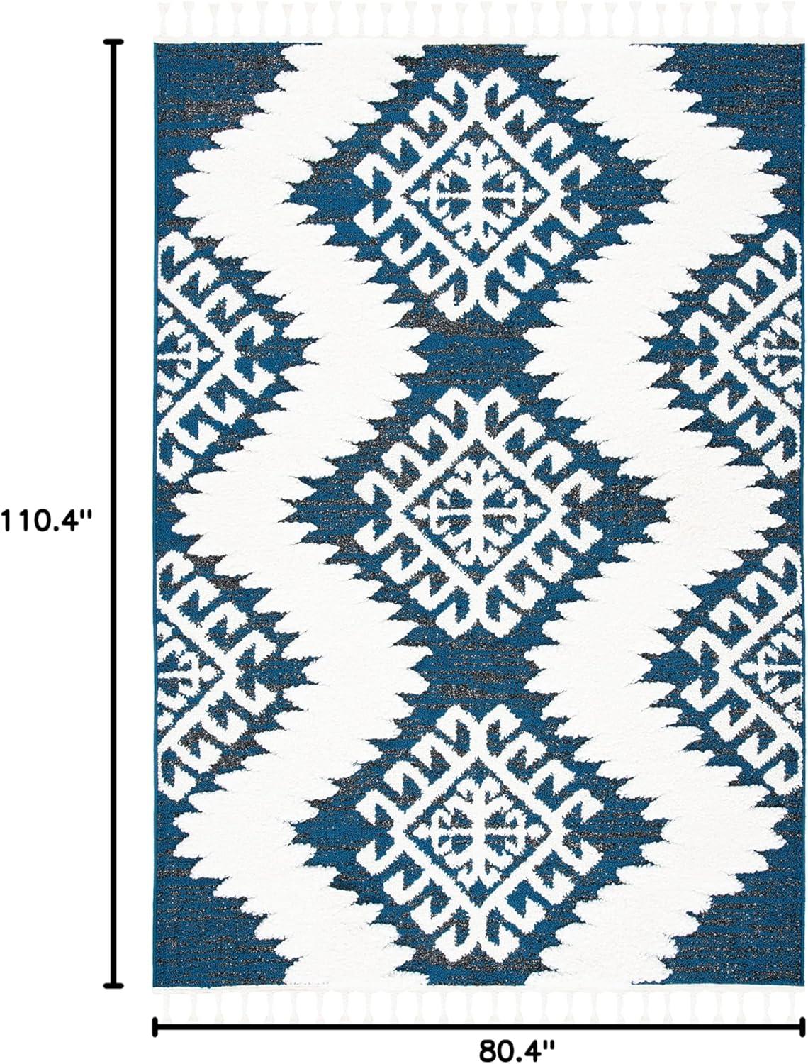 Moroccan Tassel Shag MTS652 Power Loomed Indoor Rug - Safavieh