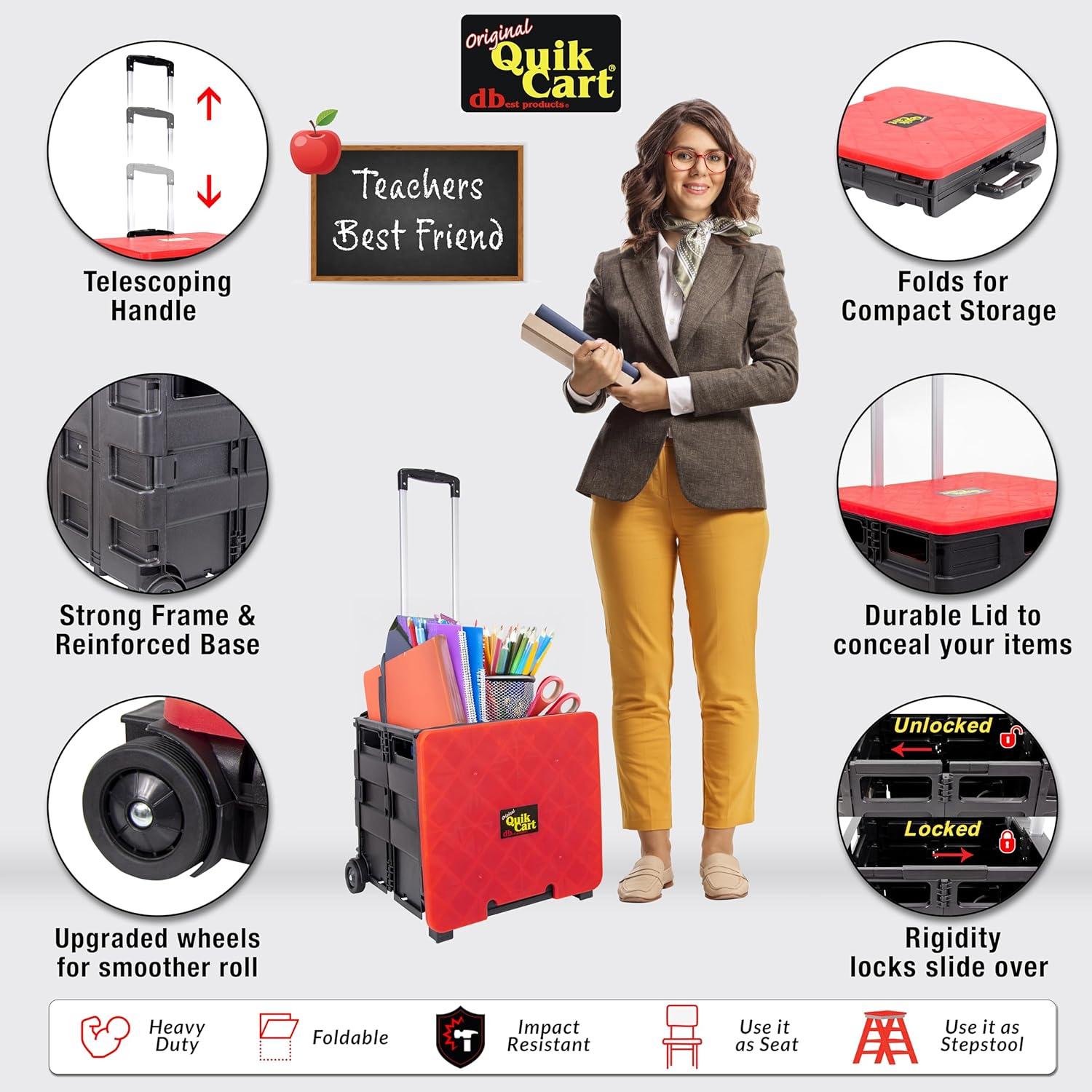 dbest products dbest products Quick Cart with Lid