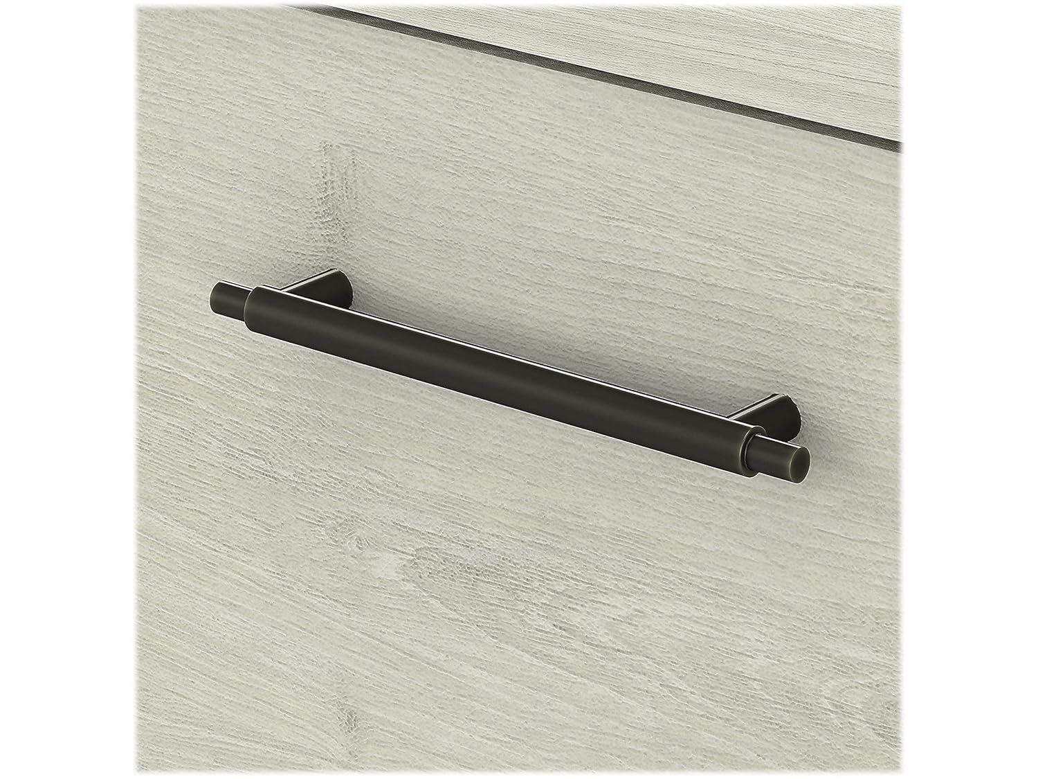 Bush Furniture Key West Console Table, Linen White Oak