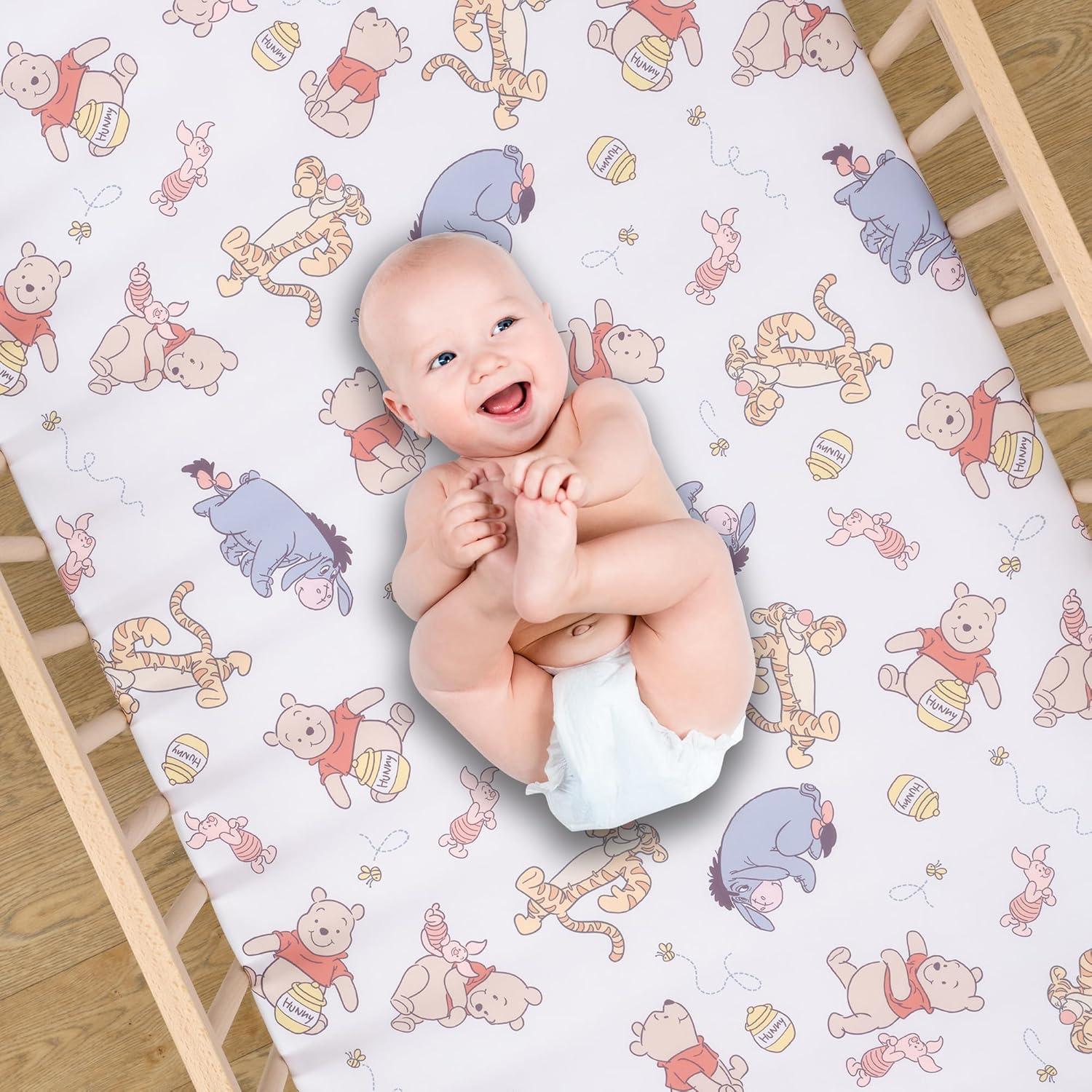 Bedtime Originals Disney Baby Winnie The Pooh and Friends Crib Bedding Set - 3pc