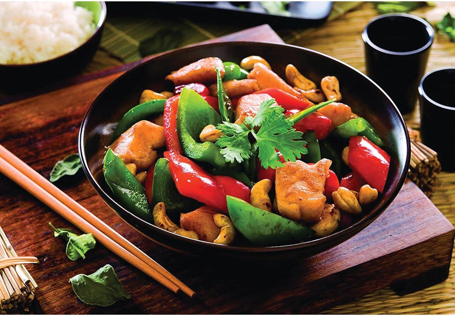 Helen Chen's Asian Kitchen Traditional Carbon Steel Stir Fry Pan, 12"