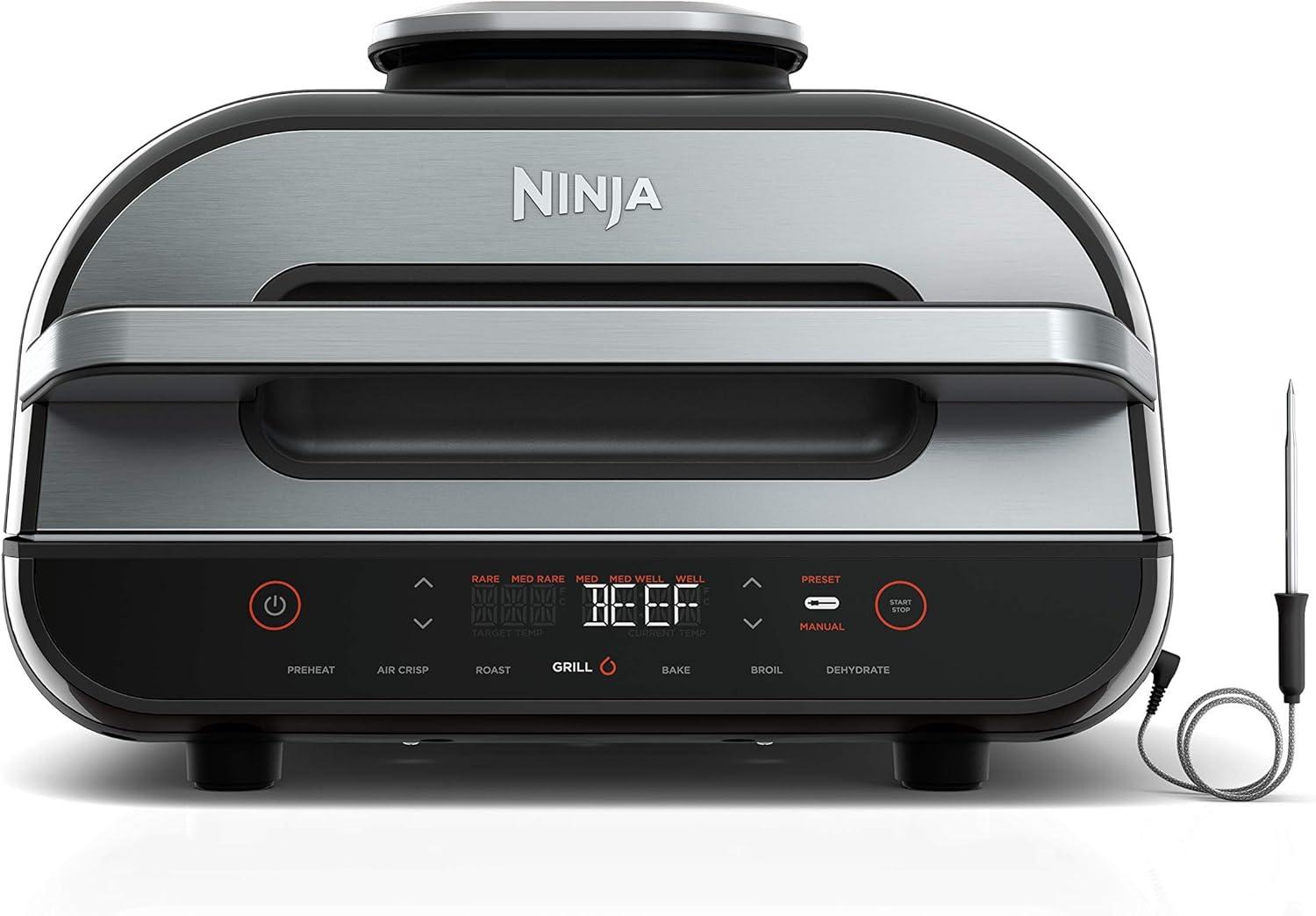 Ninja Ninja Foodi Smart XL 6-in-1 Indoor Grill with 4-qt Air Fryer, Roast, Bake, Broil, & Dehydrate