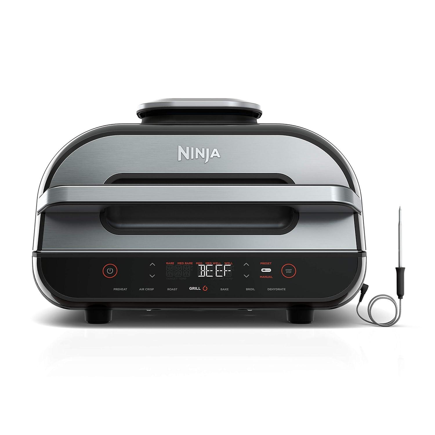 Ninja Ninja Foodi Smart XL 6-in-1 Indoor Grill with 4-qt Air Fryer, Roast, Bake, Broil, & Dehydrate