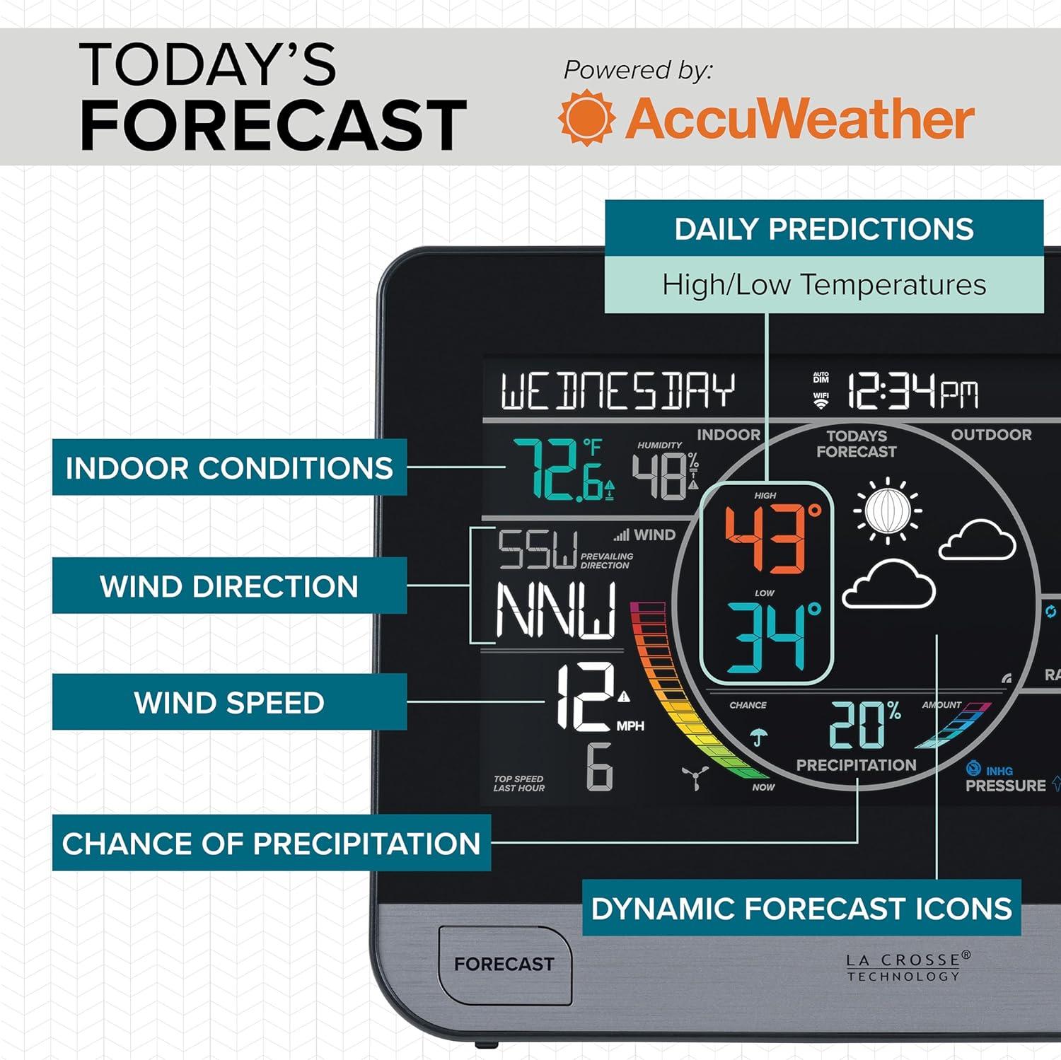 Wireless Wifi Professional Weather Station