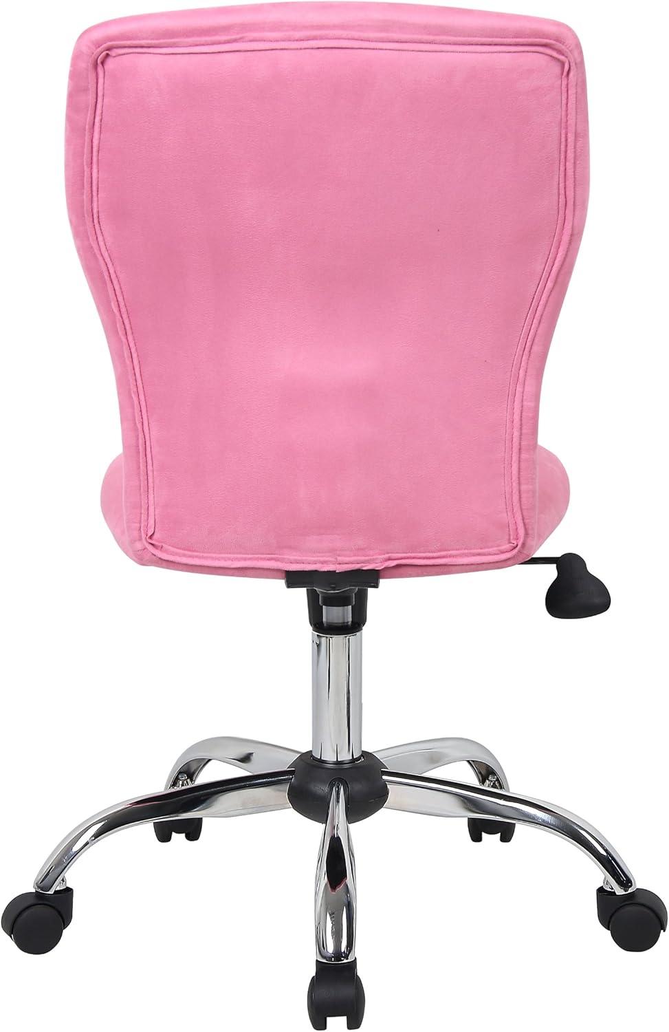 Boss Office Products Tiffany Modern Office Chair in Pink
