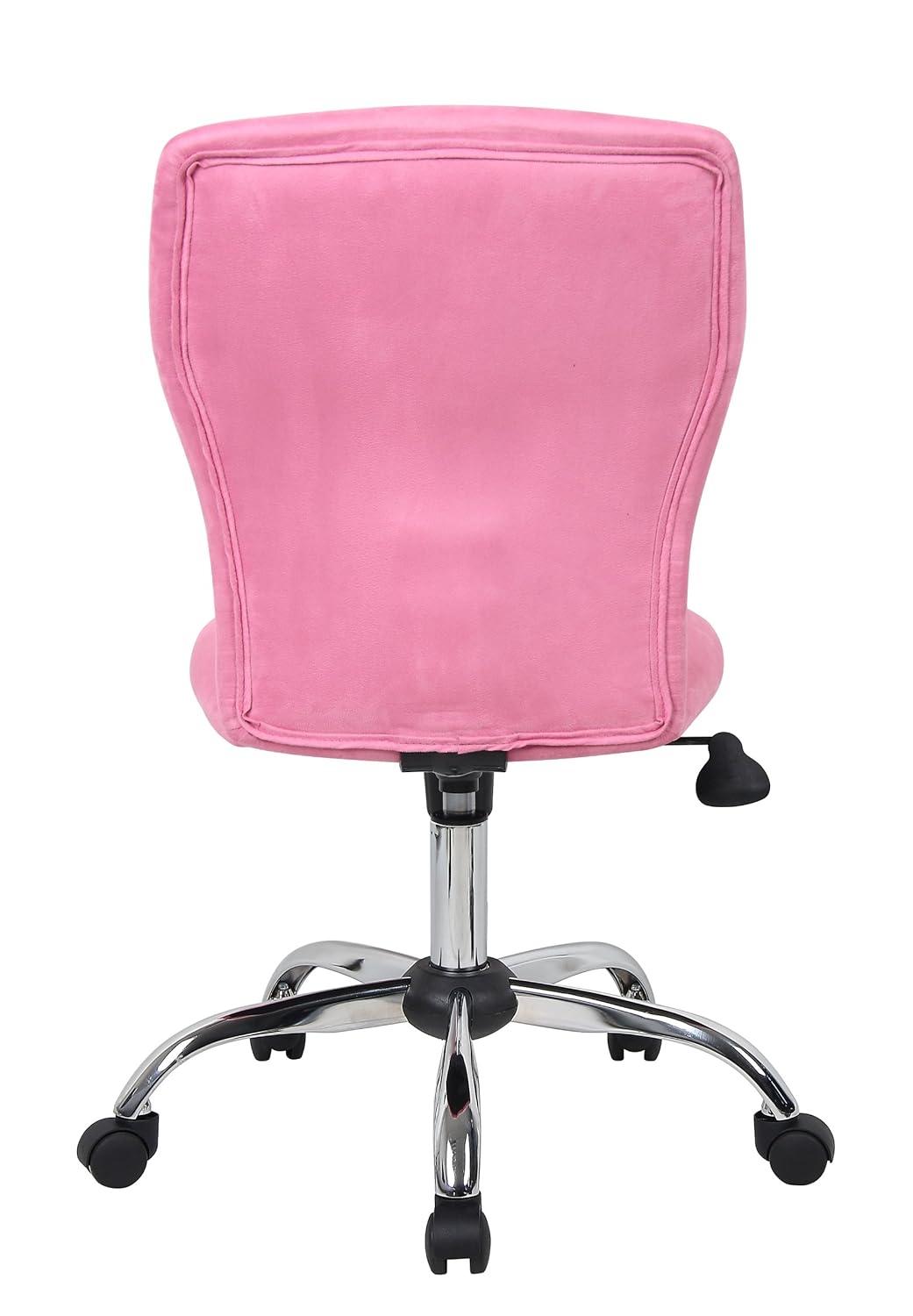 Boss Office Products Tiffany Modern Office Chair in Pink