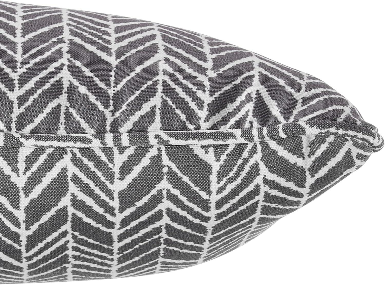 Chevron Indoor/Outdoor Reversible Throw Pillow