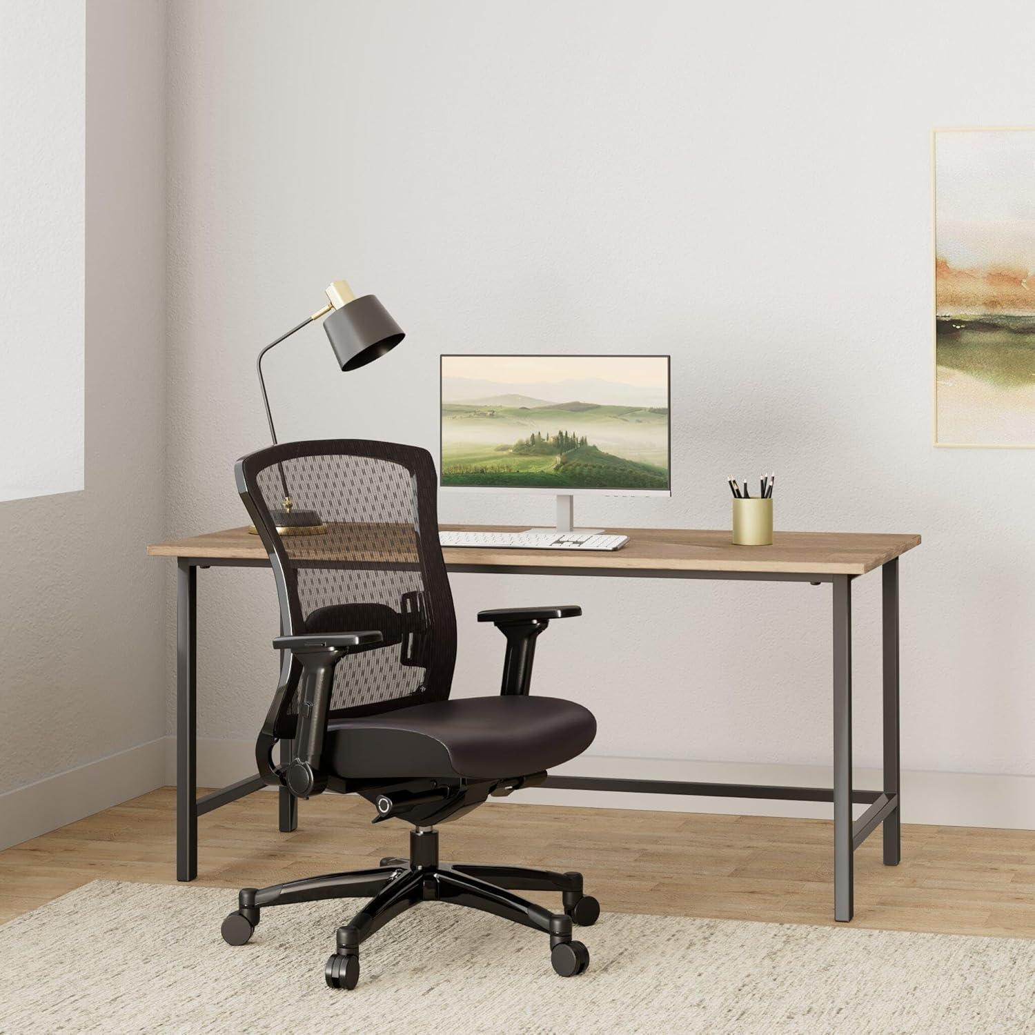 SPACE Seating Executive Bonded Leather Back Chair