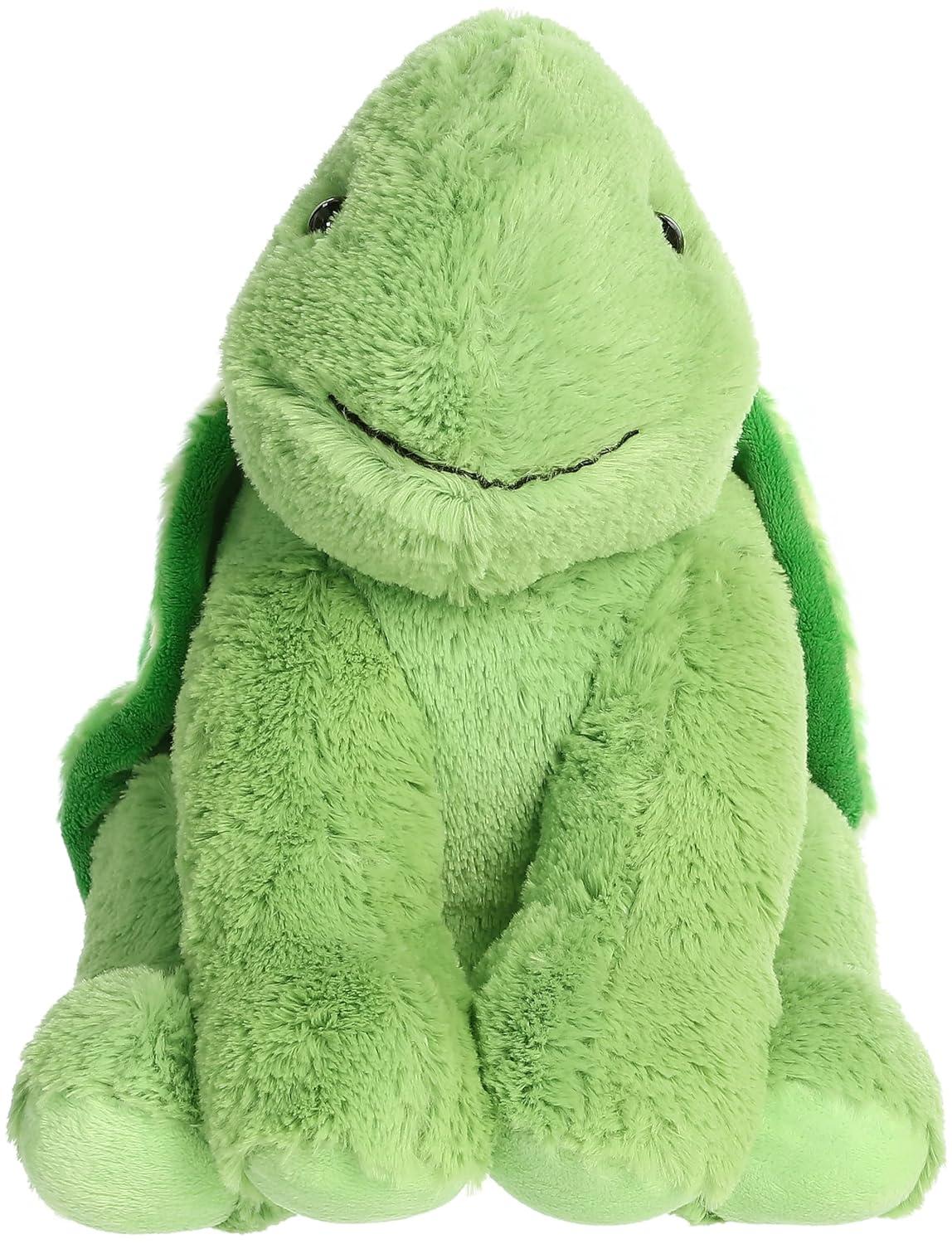 Aurora - Large Green - 14" Turtle - Cuddly Stuffed Animal