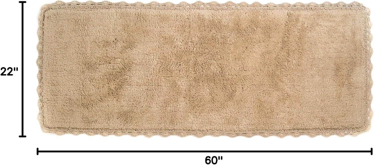 Solid Crochet Bath Runner - Chesapeake®