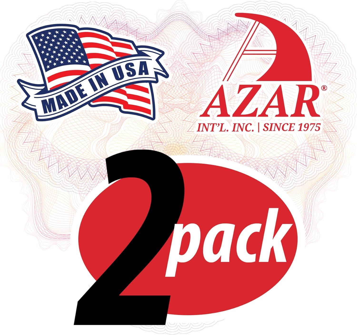 Azar Displays Floating Acrylic Wall Frame with Stand Off Caps: 24" x 36" Graphic Size, Overall Frame Size: 28" x 40" (Set of 2)