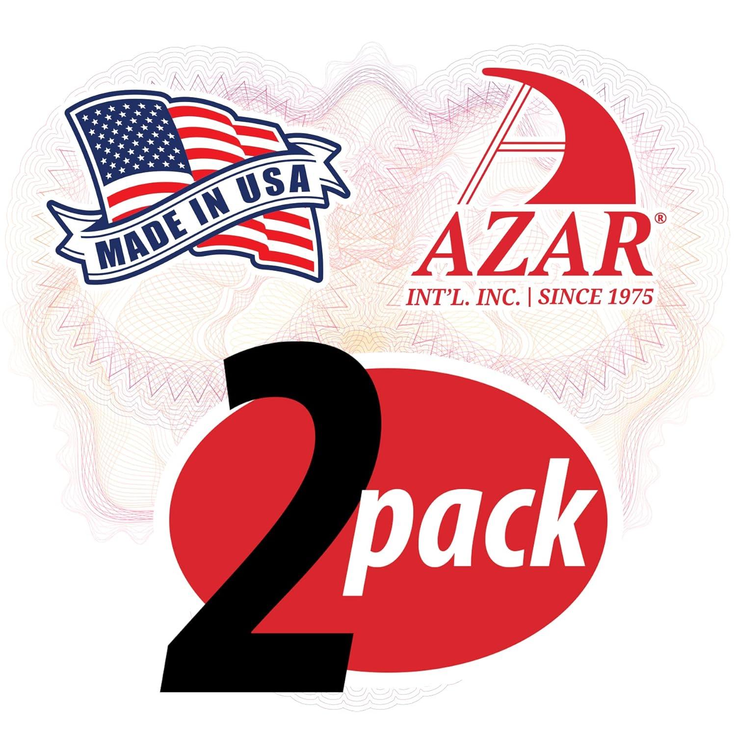 Azar Displays Floating Acrylic Wall Frame with Stand Off Caps: 24" x 36" Graphic Size, Overall Frame Size: 28" x 40" (Set of 2)