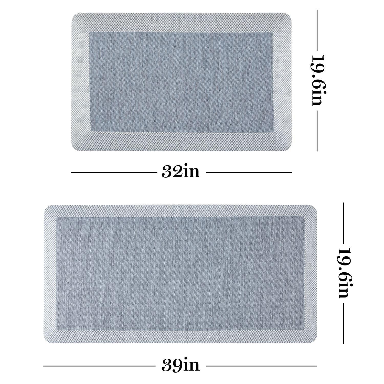 Martha Stewart Martha Stewart Mira Modern Heathered Anti-Fatigue Air-Infused Kitchen Mat