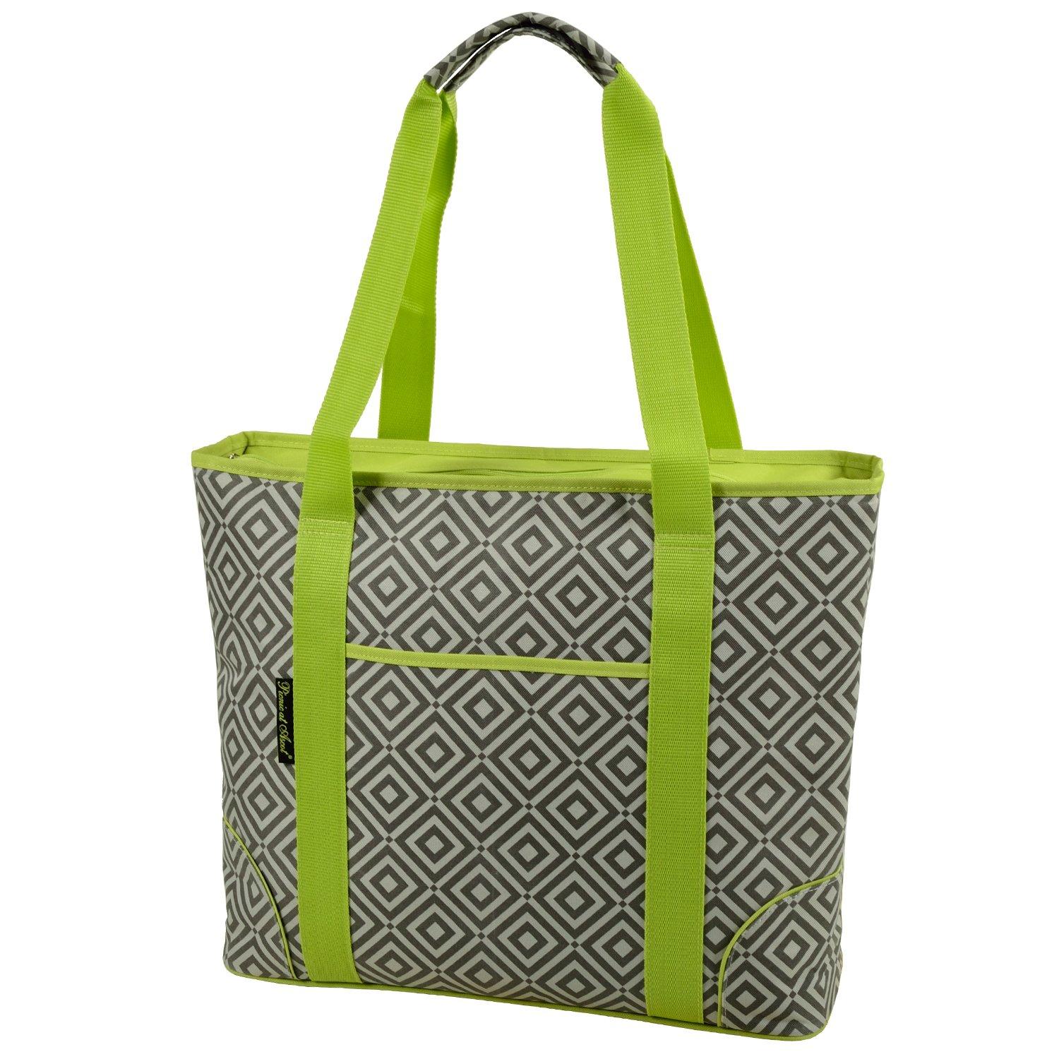 Picnic at Ascot Picnic At Ascot 55 Quarts Picnic Tote Bag Cooler in Diamond Granite