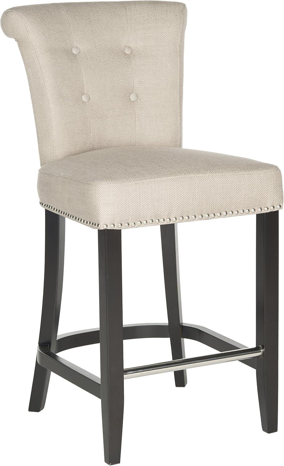 Addo Ring Counter Stool - HUD8241 - Beige - Safavieh